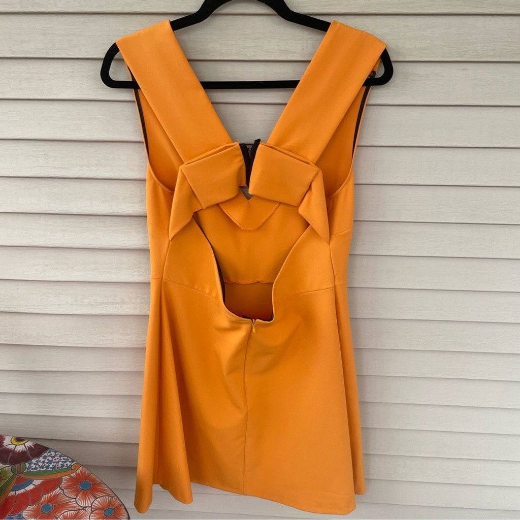 Zara Zara Cut Out Fit & Flare Mini Dress Size L Size L / US 10 / IT 46 - 7 Thumbnail