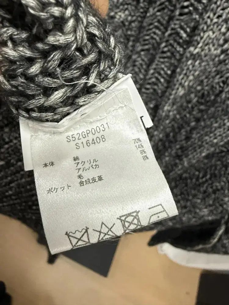 Maison Margiela 6XL Maison Margiela MM6 Leather Patch Knitwear Sweater-2507 Size US XL / EU 56 / 4 - 4 Thumbnail