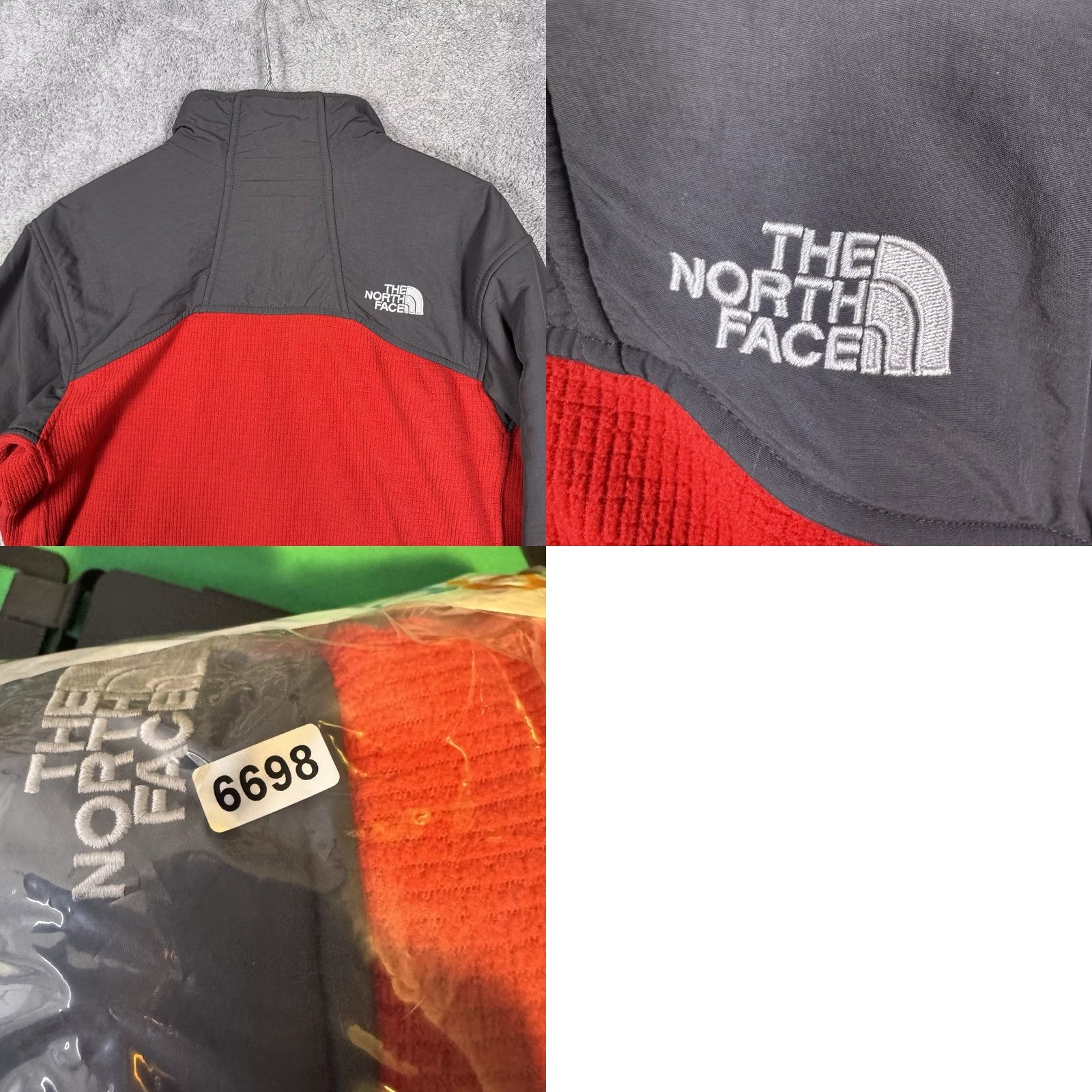 The North Face The North Face Jacket Mens L Dualie Grid Fleece Full Zip Tech Softshell Vintage Size US L / EU 52-54 / 3 - 9 Thumbnail