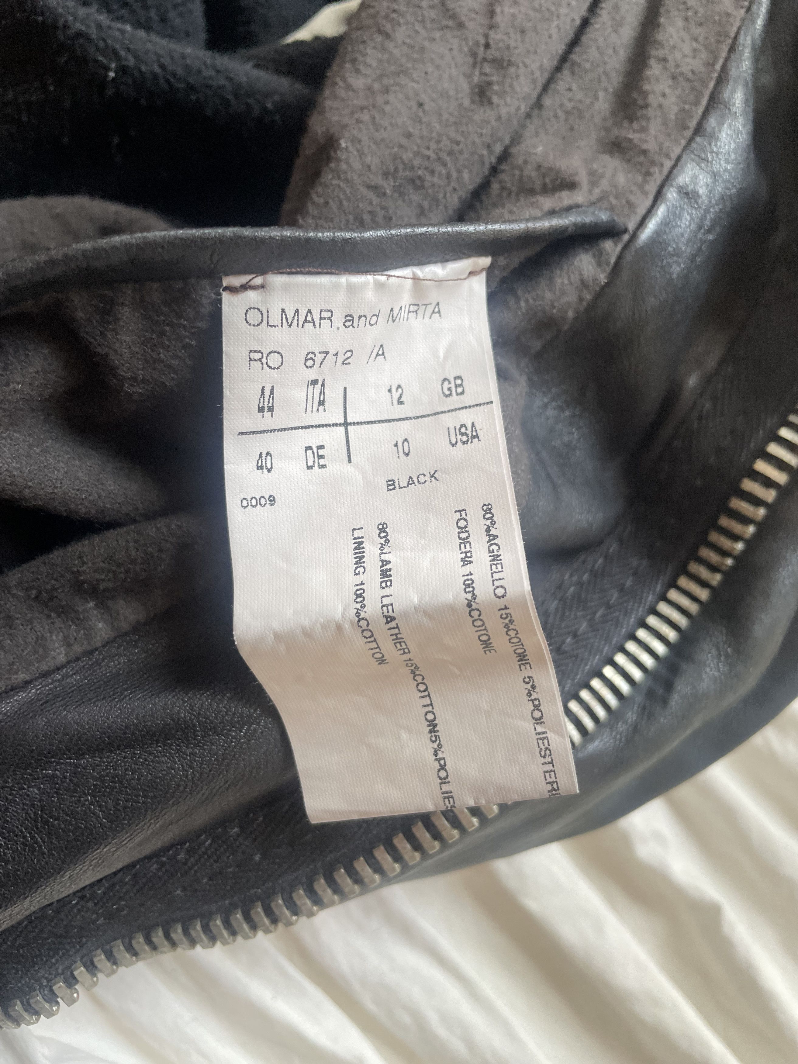 Rick Owens Rick Owens Lamb Leather Biker Jacket Size M / US 6-8 / IT 42-44 - 3 Thumbnail