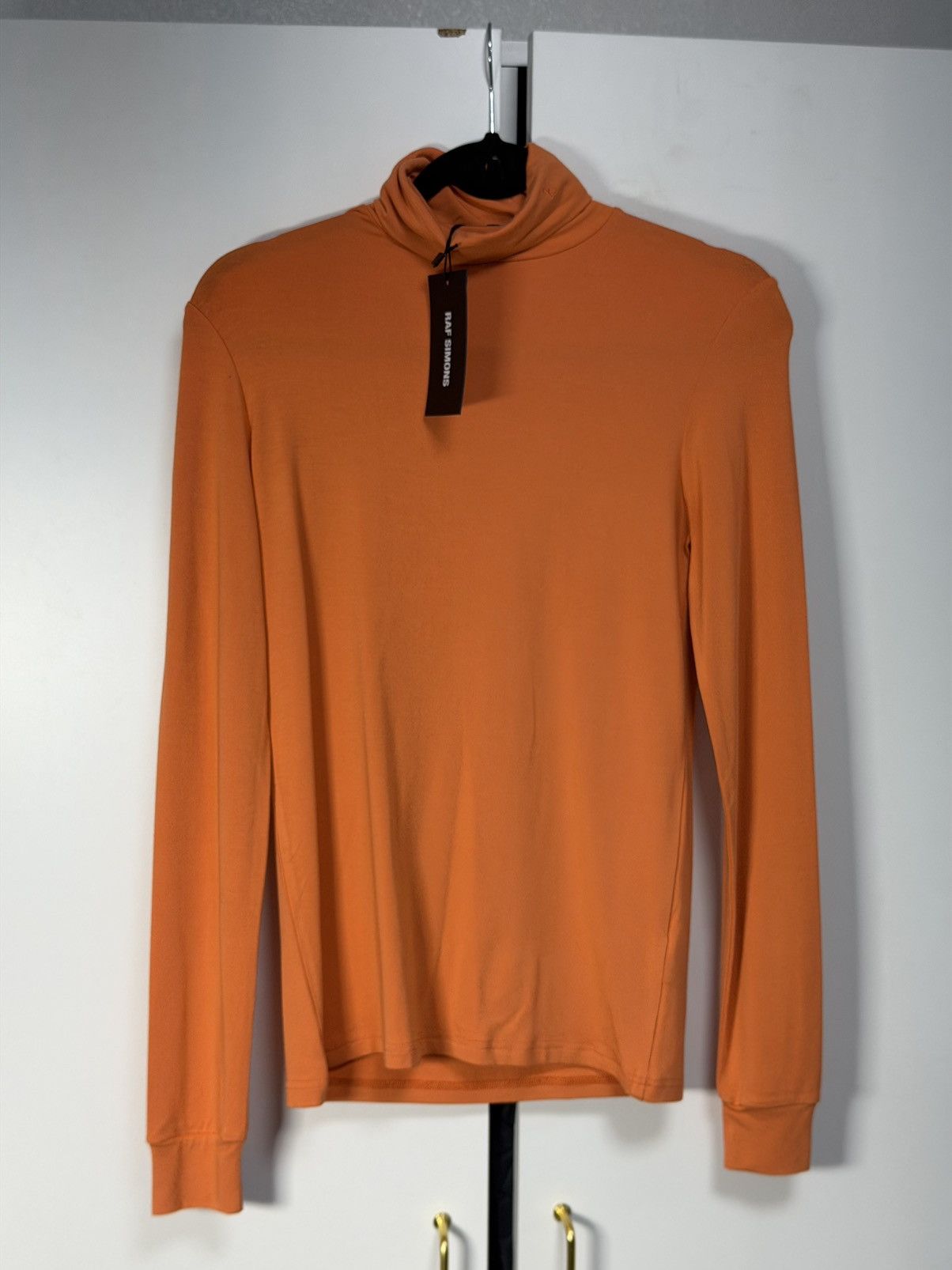 Raf Simons Raf Simons Orange Turtleneck sweater Size US S / EU 44-46 / 1 - 3 Thumbnail