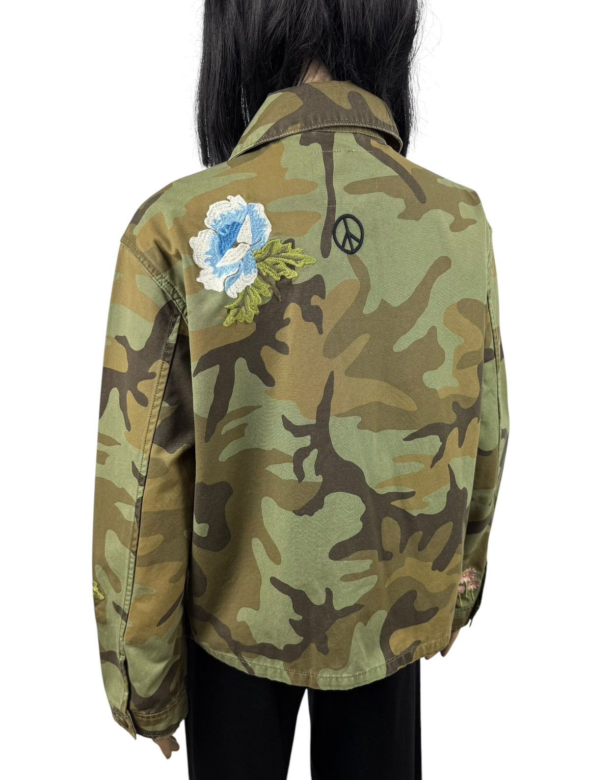 Levi's Levis Camouflage Caroline Zip Jacket Embroidered size M Size M / US 6-8 / IT 42-44 - 7 Thumbnail
