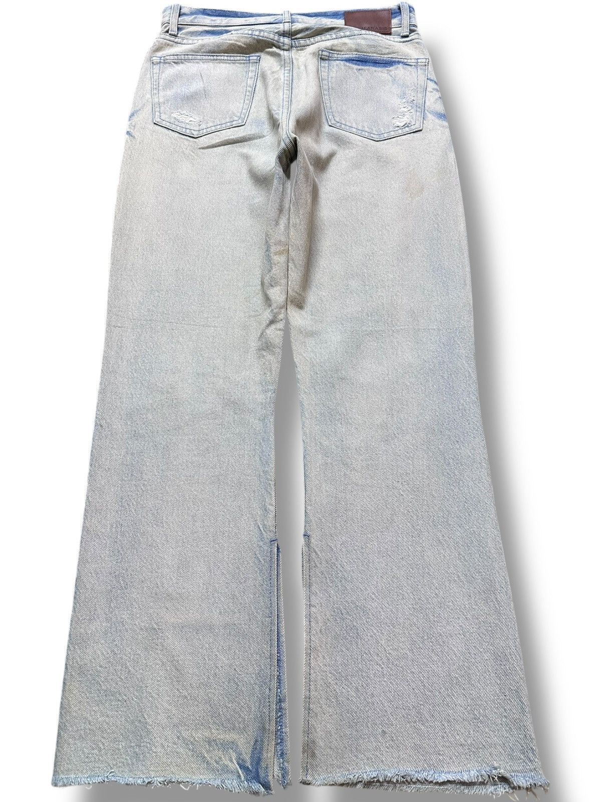 Japan Blue Vintagw Jeanasis Faded Grunge Ripped Distressed Denim Size US 30 / EU 46 - 5 Thumbnail