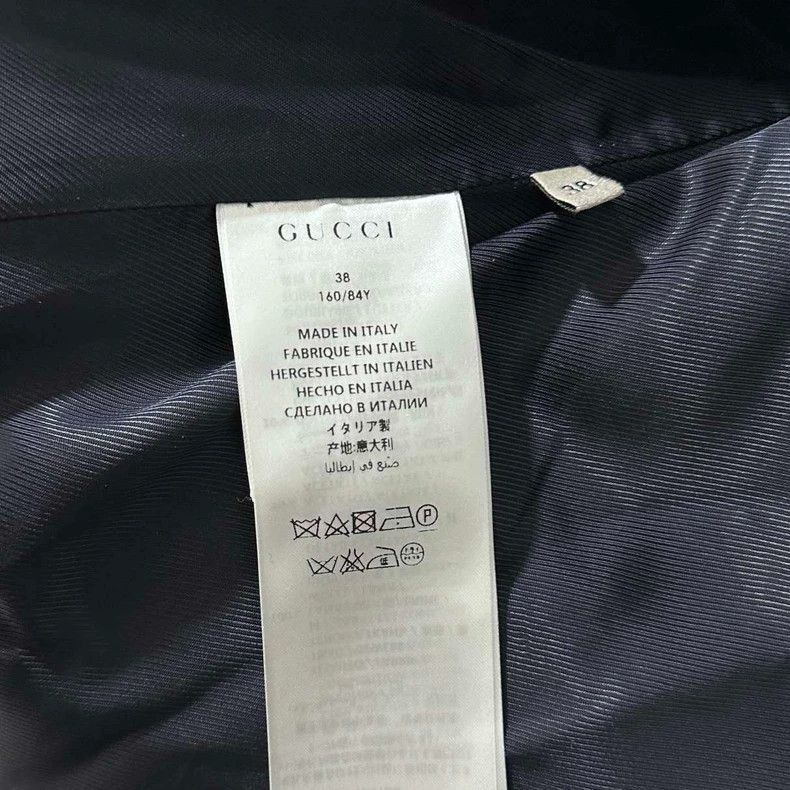 Gucci Classic Double G Button Bee Coat by Gucci-2505 Size S / US 4 / IT 40 - 6 Thumbnail