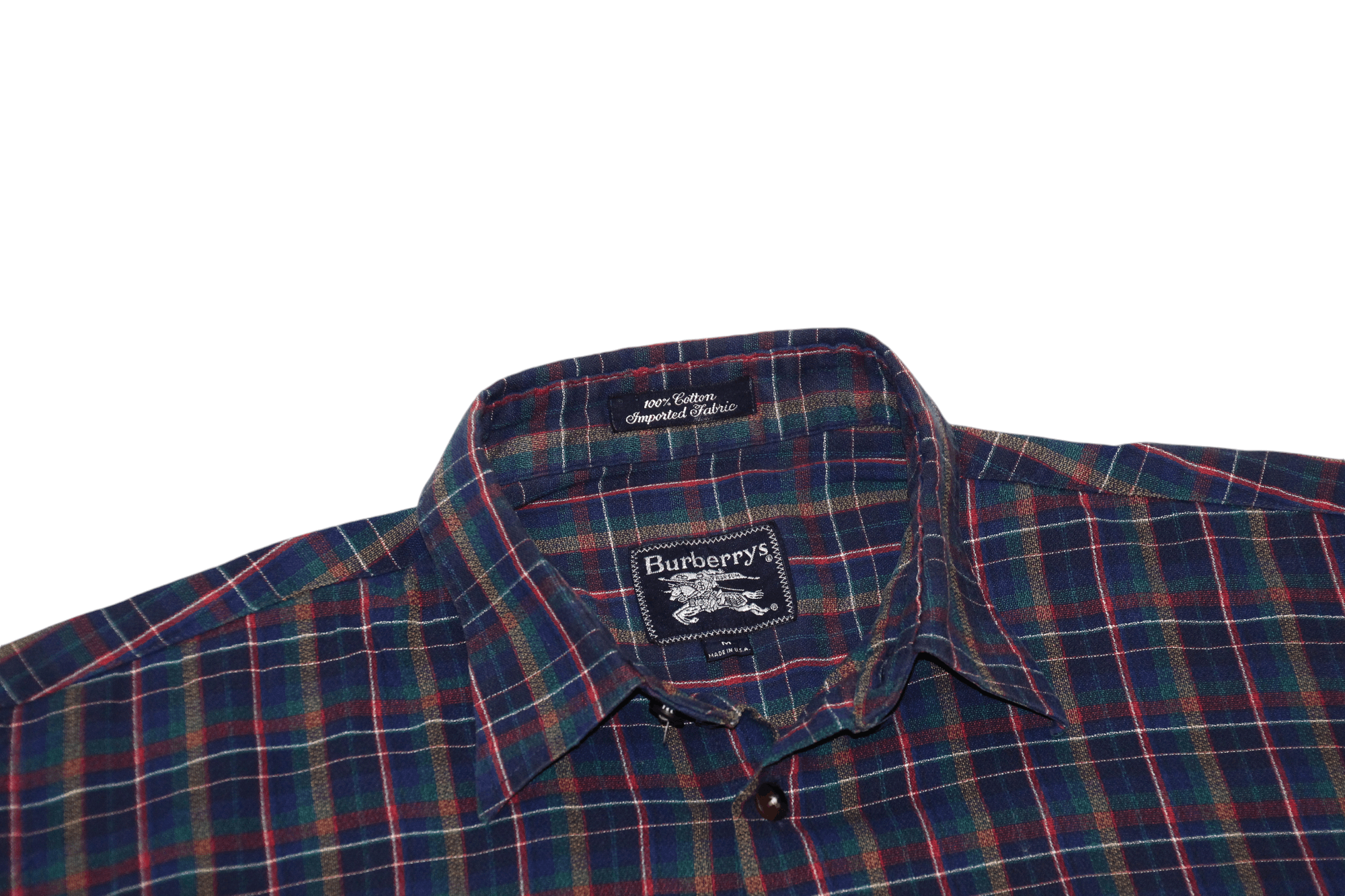Burberry RARE VTG 💥 Burberrys Prorsum Checkered Cotton Baggy Shirt Size US L / EU 52-54 / 3 - 3 Thumbnail