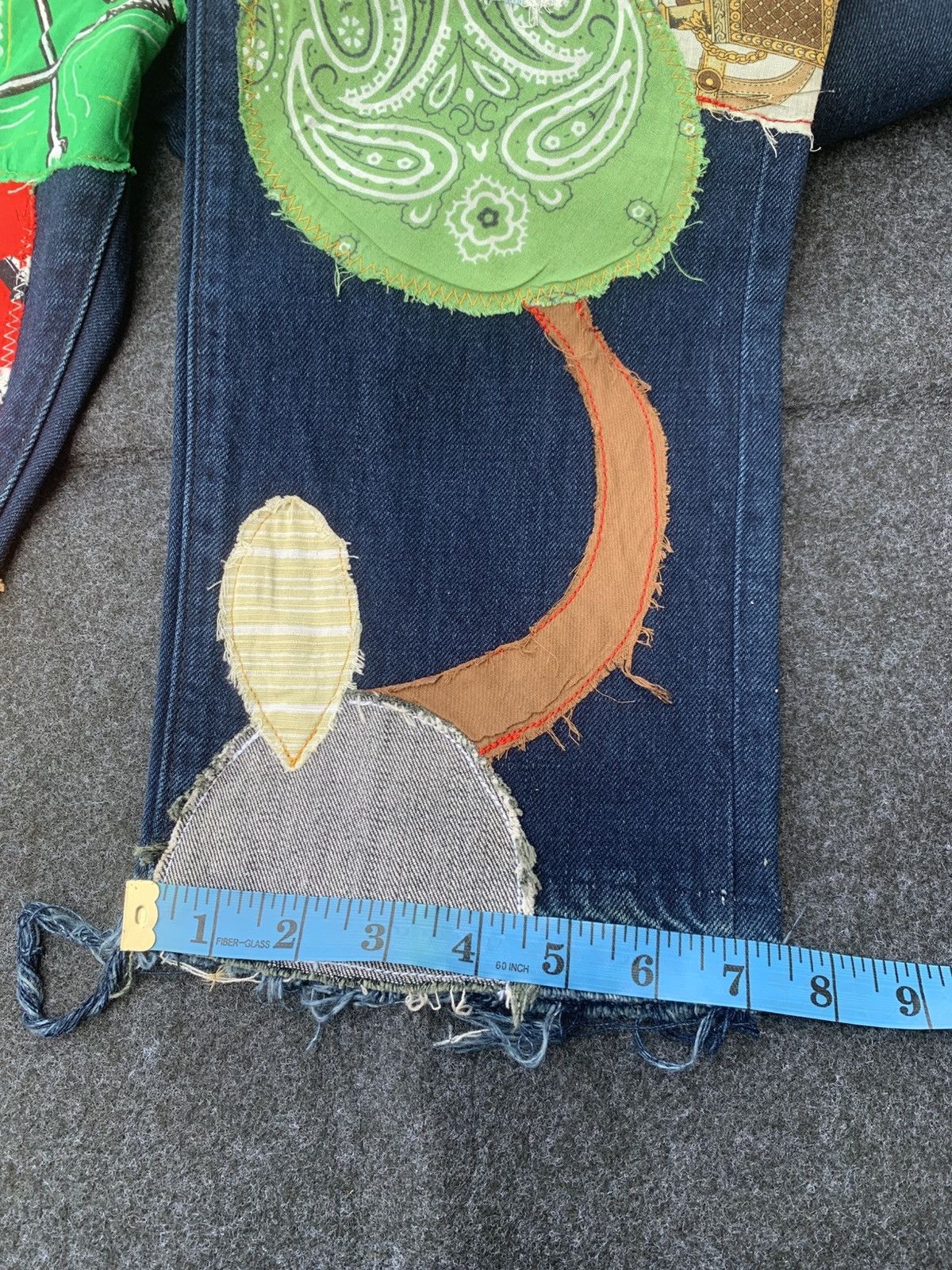 Kapital Kapital Kountry Patchwork Rework Denim Jeans – Made in Japan Size US 29 - 6 Thumbnail