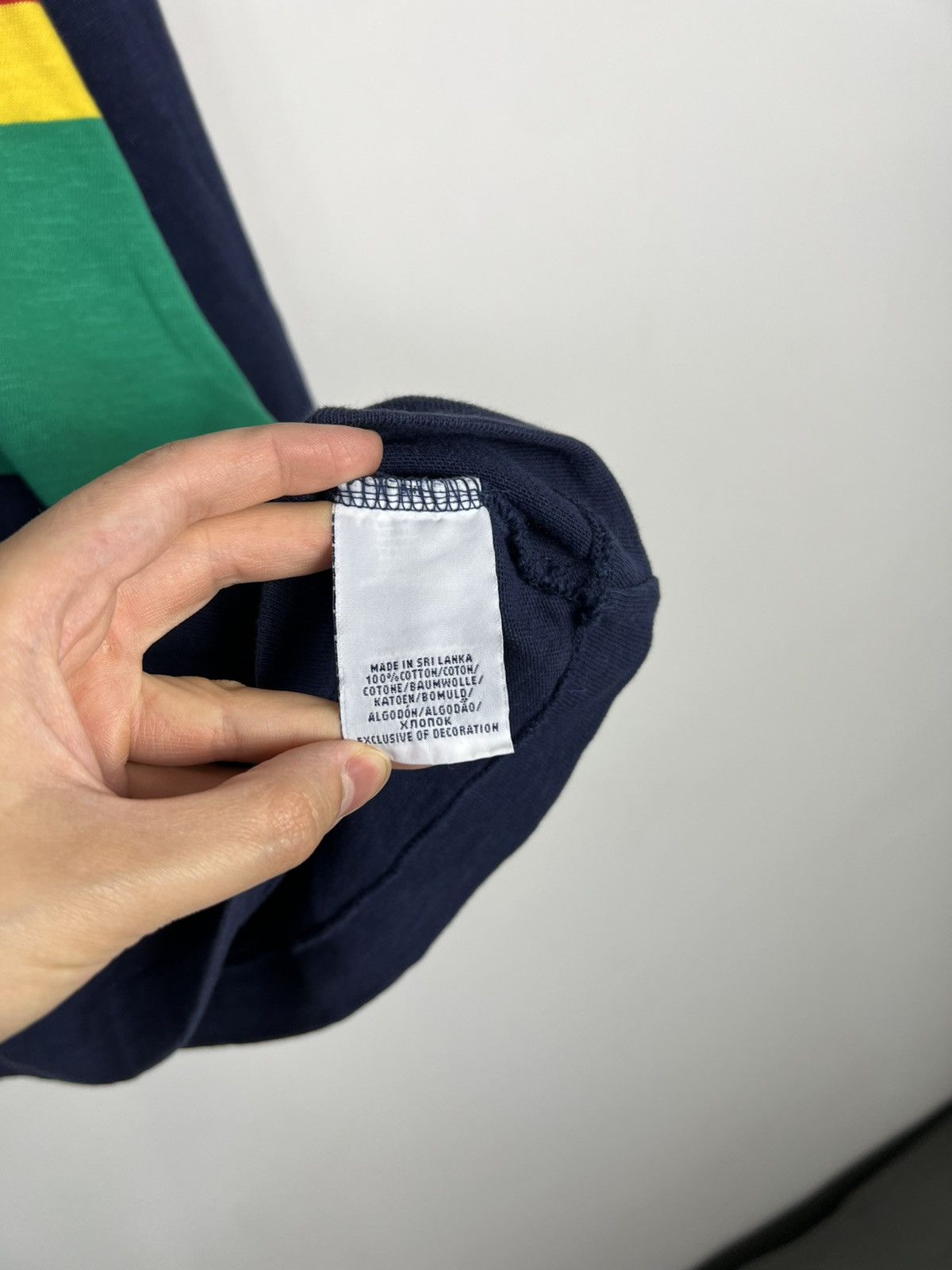 Polo Ralph Lauren Longsleeve Polo Ralph Lauren Rugby Custom Fit Size US XXL / EU 58 / 5 - 3 Thumbnail