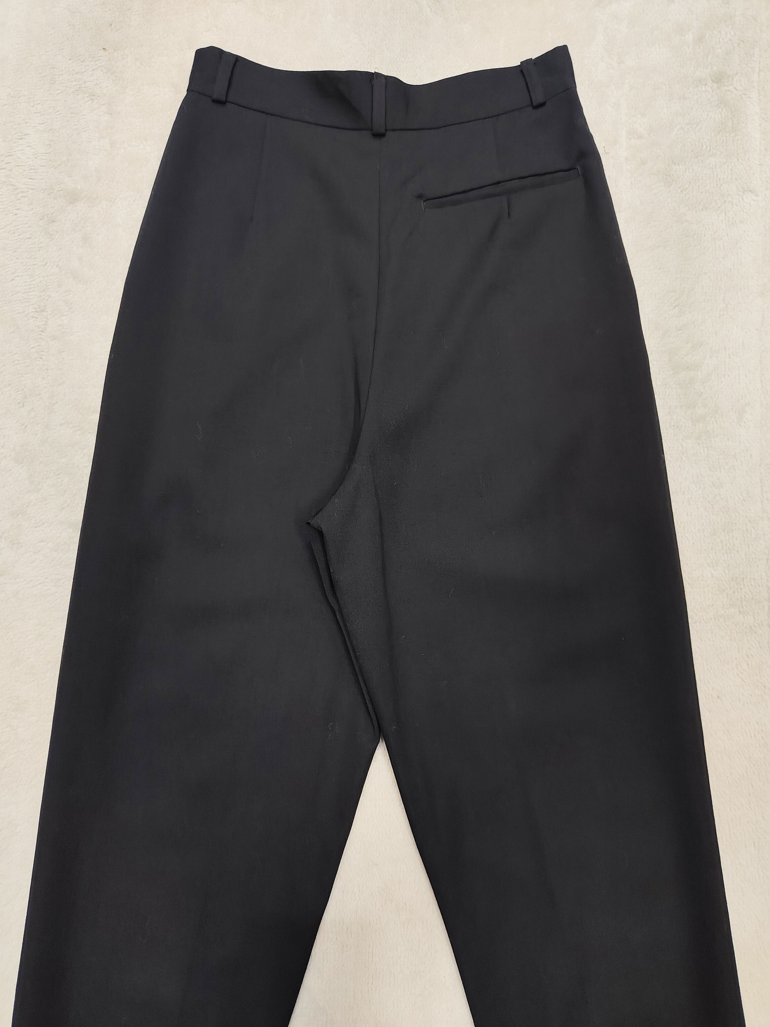 Jean Paul Gaultier 90s Gaultier Junior- Archive Statment Tailored Wool Trousers Size 27" / US 4 / IT 40 - 5 Thumbnail