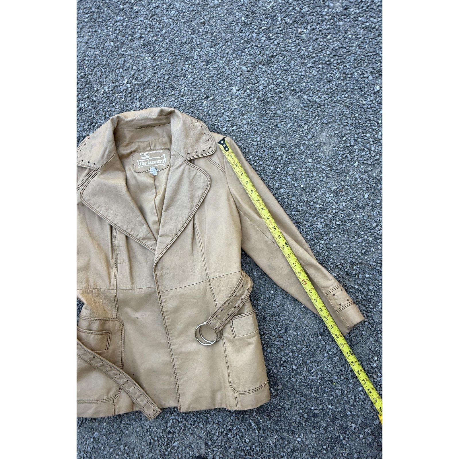 Original Montgomery Vintage 70s Montgomery Ward Tannery Jacket Womens 7/8 Size M / US 6-8 / IT 42-44 - 11 Thumbnail