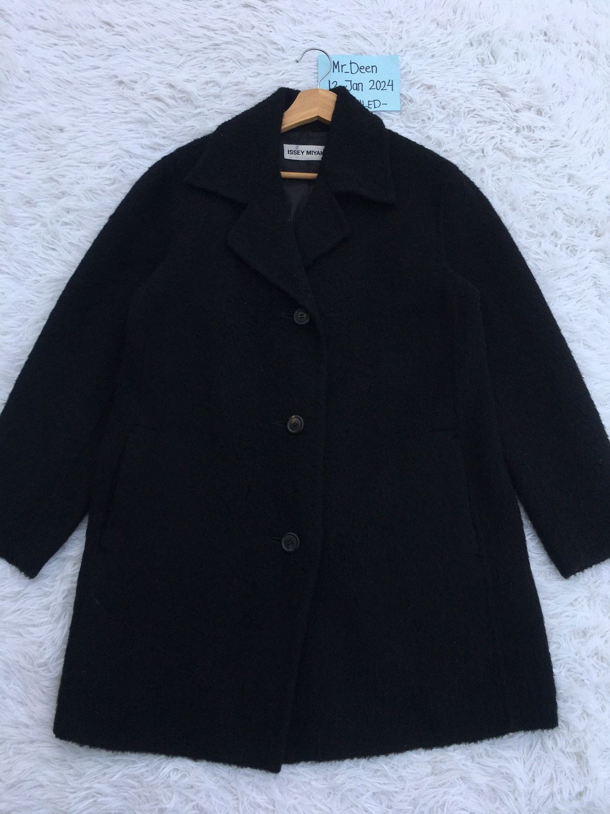 Issey Miyake Rare Issey Miyake Wool Long Coat /Jacket Size US M / EU 48-50 / 2 - 4 Thumbnail