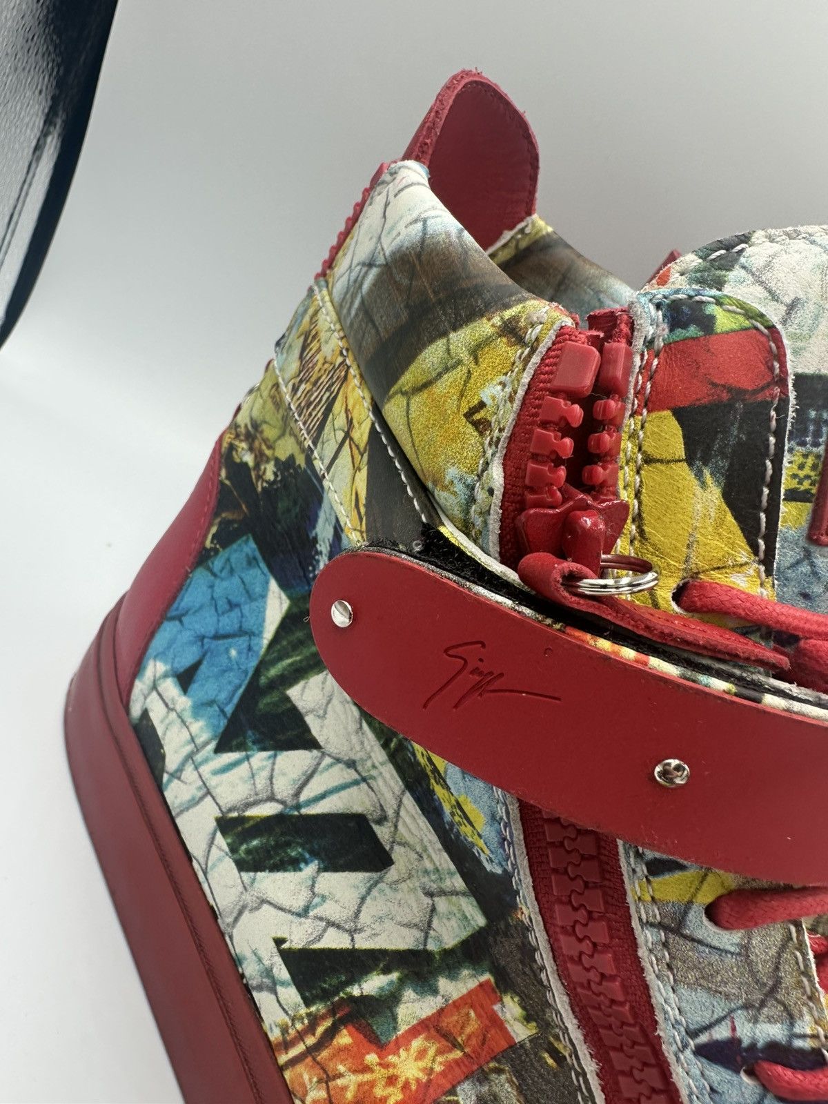 Giuseppe Zanotti Giuseppe Zanotti High Top Sneakers Size US 15 / EU 48 - 8 Thumbnail