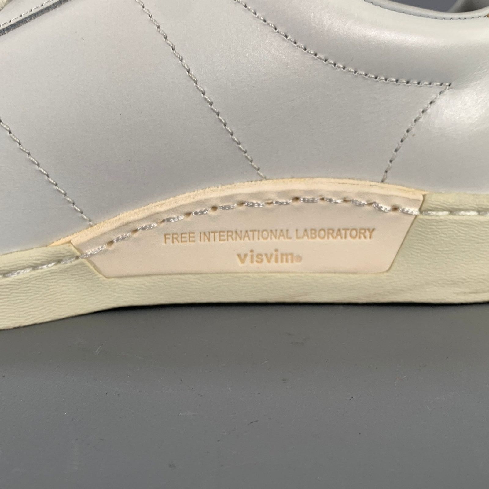 Visvim VISVIM Size 9.5 White Leather Lace Up Sneakers Size US 9.5 / EU 42-43 - 7 Thumbnail