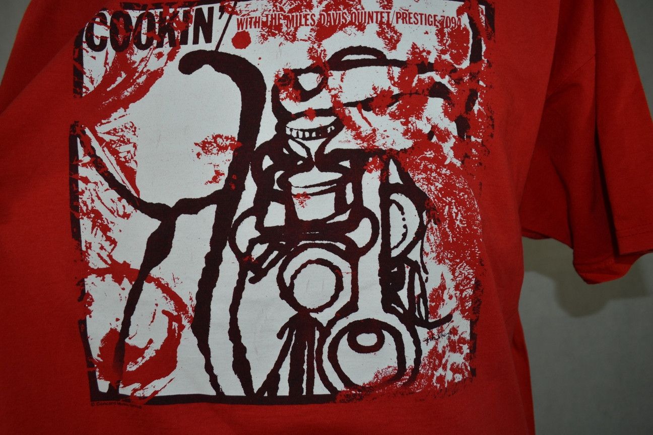 Band Tees Vintage Cookin with the Miles Davis Quintet Jazz tee XXL Size US XXL / EU 58 / 5 - 6 Thumbnail