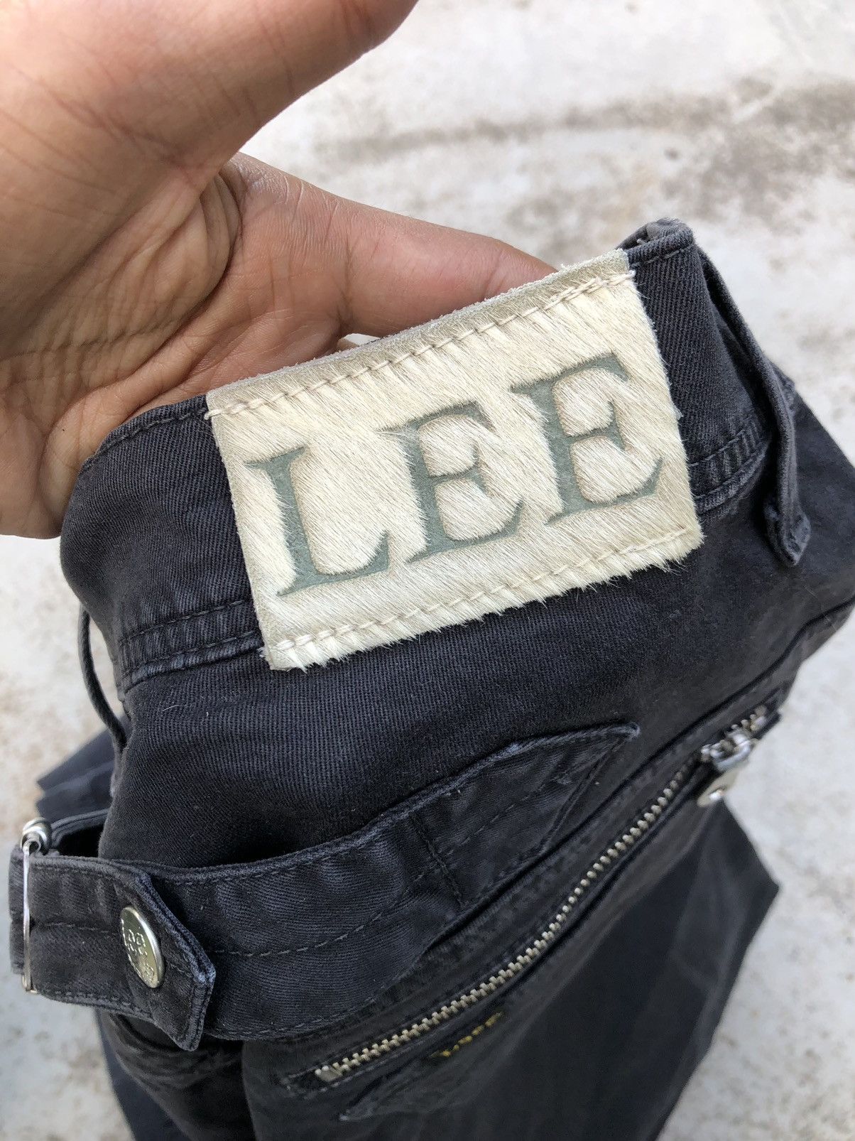 Lee ZIPPER BUCKLE BACK STRECTHABLE PANT BY LEE Size US 32 / EU 48 - 4 Thumbnail