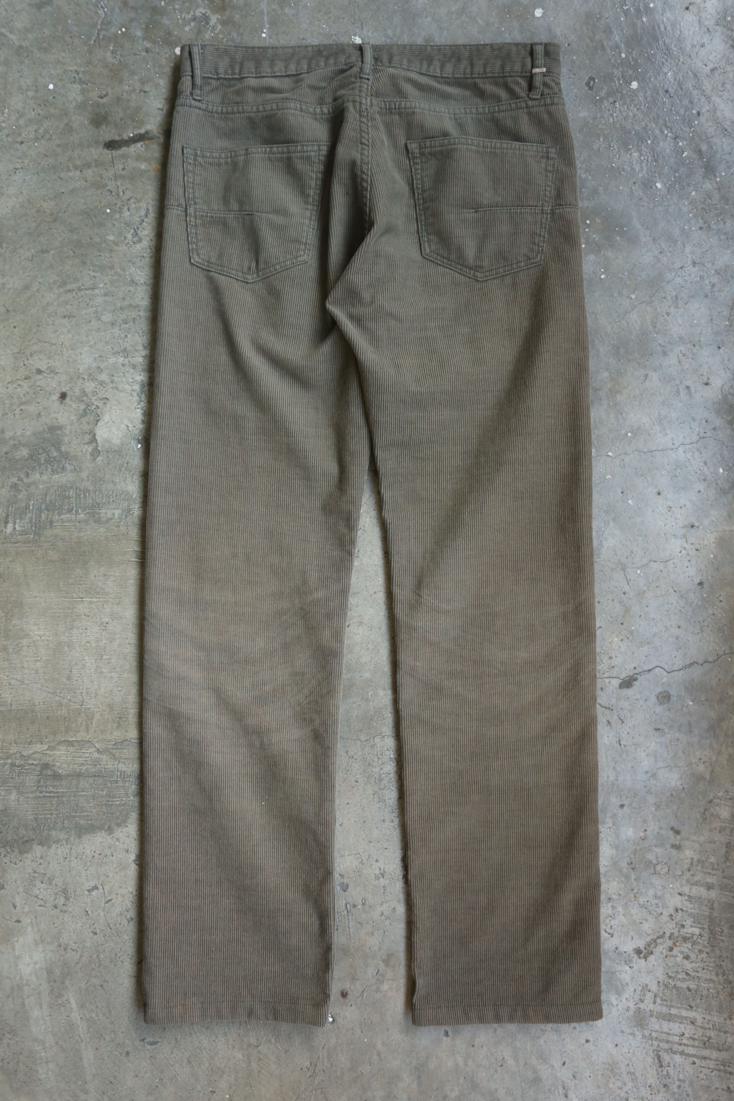 Dior × Hedi Slimane Dior - Hedi Slimane - F/W 04 - Clawmark Corduroy Pants Size US 30 / EU 46 - 3 Thumbnail