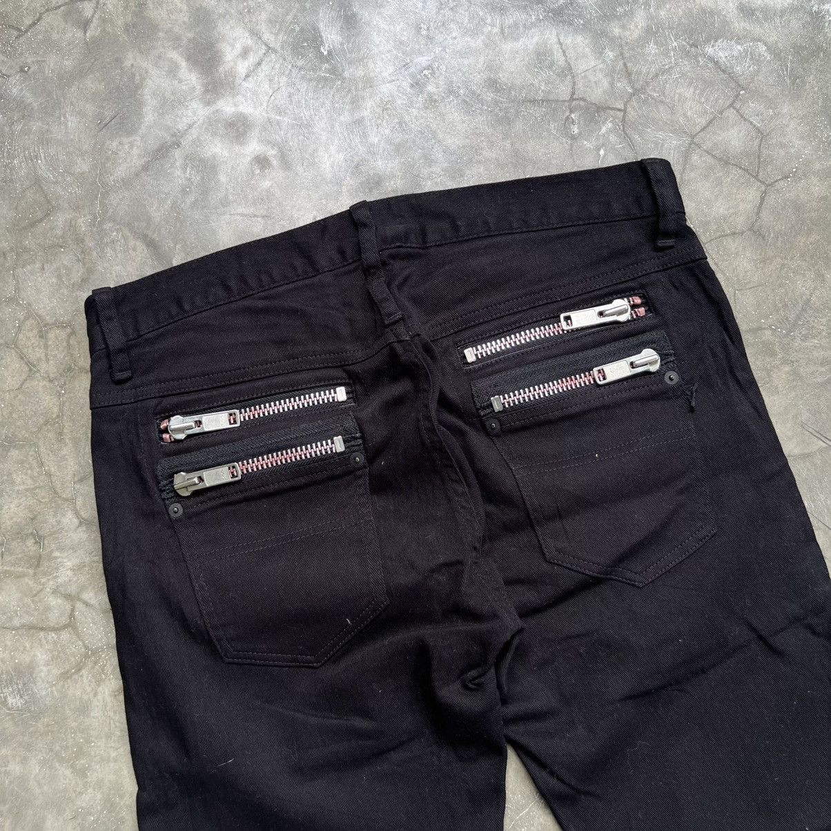 14th Addiction 2000s Morgan 14th Addiction Style Multi Zip Jeans Size US 34 / EU 50 - 4 Thumbnail