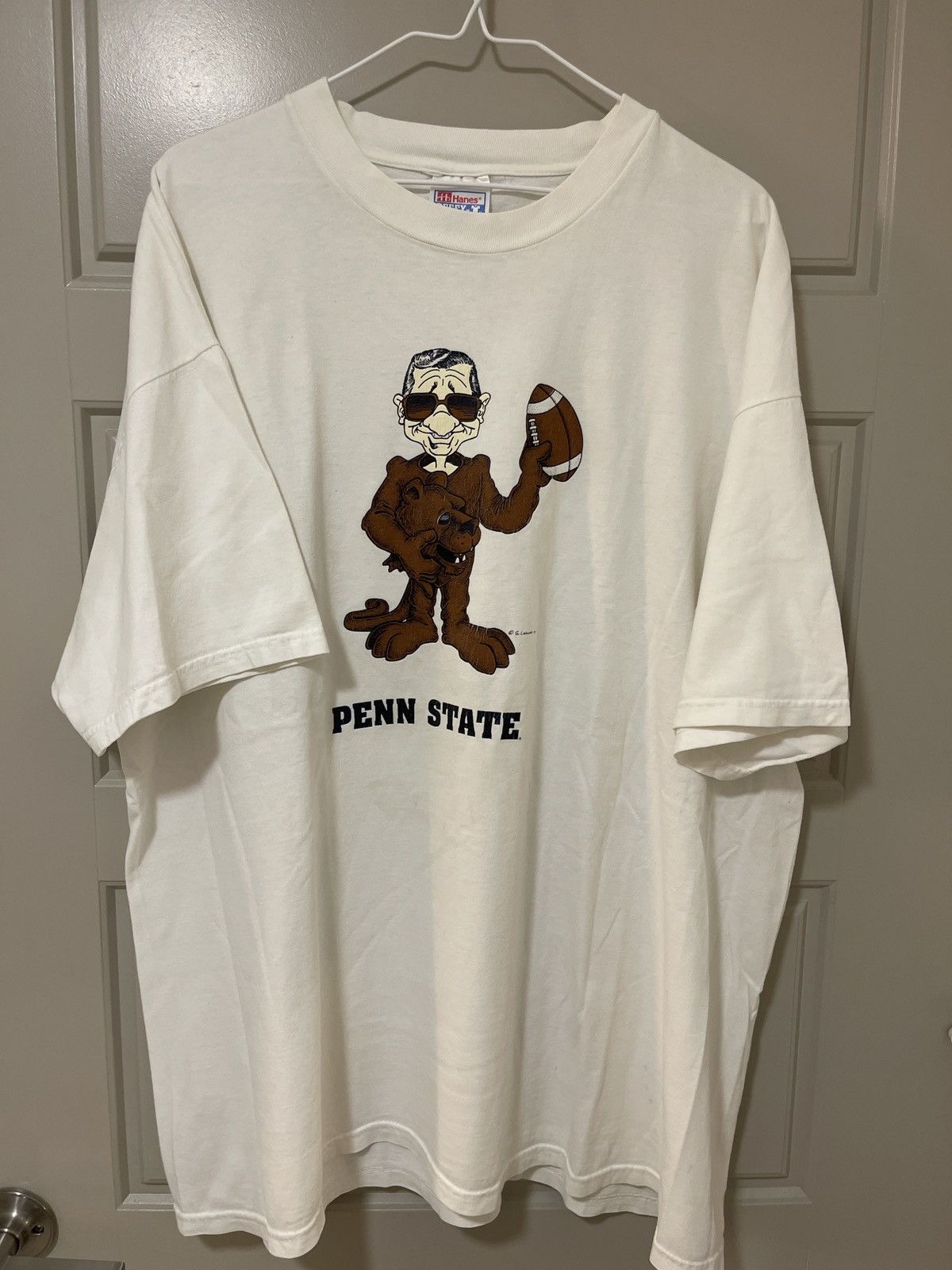 Hanes × Vintage Vintage Penn State Tee Size US XXL / EU 58 / 5 - 1 Thumbnail