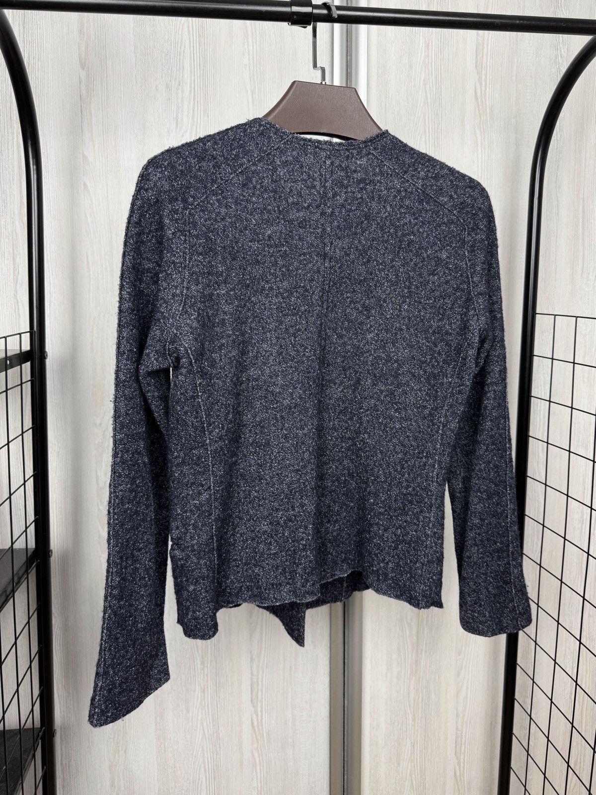 Isabel Marant Etoile ISABEL MARANT ETOILE Women's Plain Collarless Jacket Gray Size M / US 6-8 / IT 42-44 - 8 Thumbnail