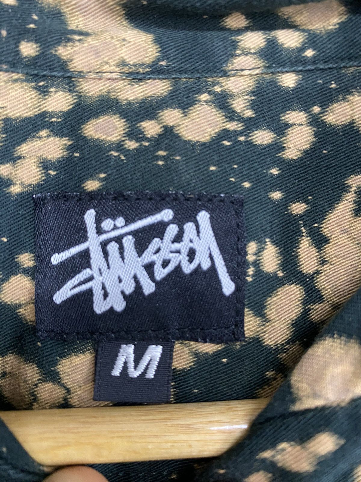 Stussy RARE STUSSY TIE DYE MAN SHIRT BUTTON Size US M / EU 48-50 / 2 - 9 Thumbnail