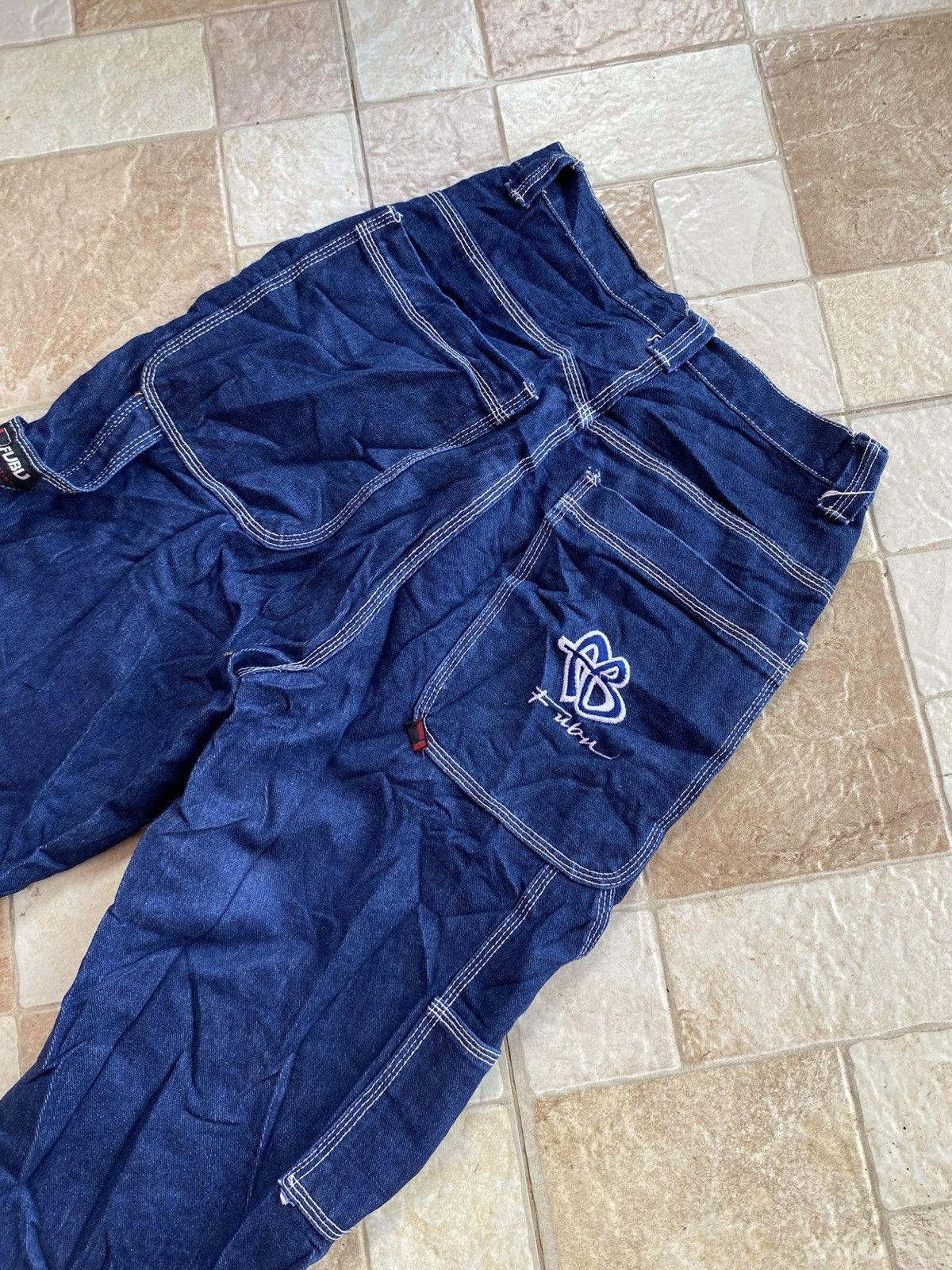 Fubu VINTAGE FUBU CARPENTER BAGGY PANTS Size US 28 / EU 44 - 7 Thumbnail