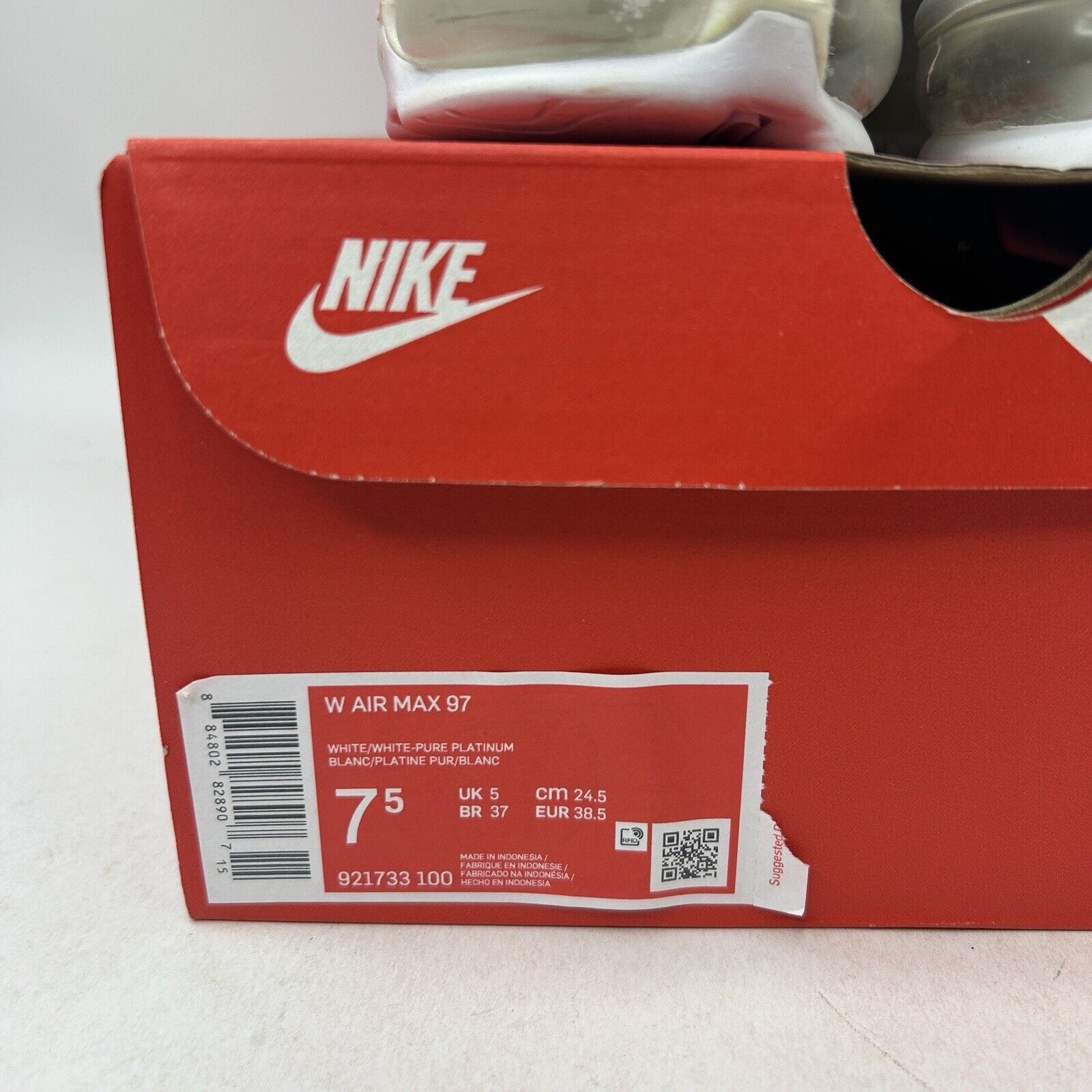 Nike Nike Air Max 97 WMNS “Triple White Platinum” 2024 Size US 7.5 / IT 37.5 - 5 Thumbnail