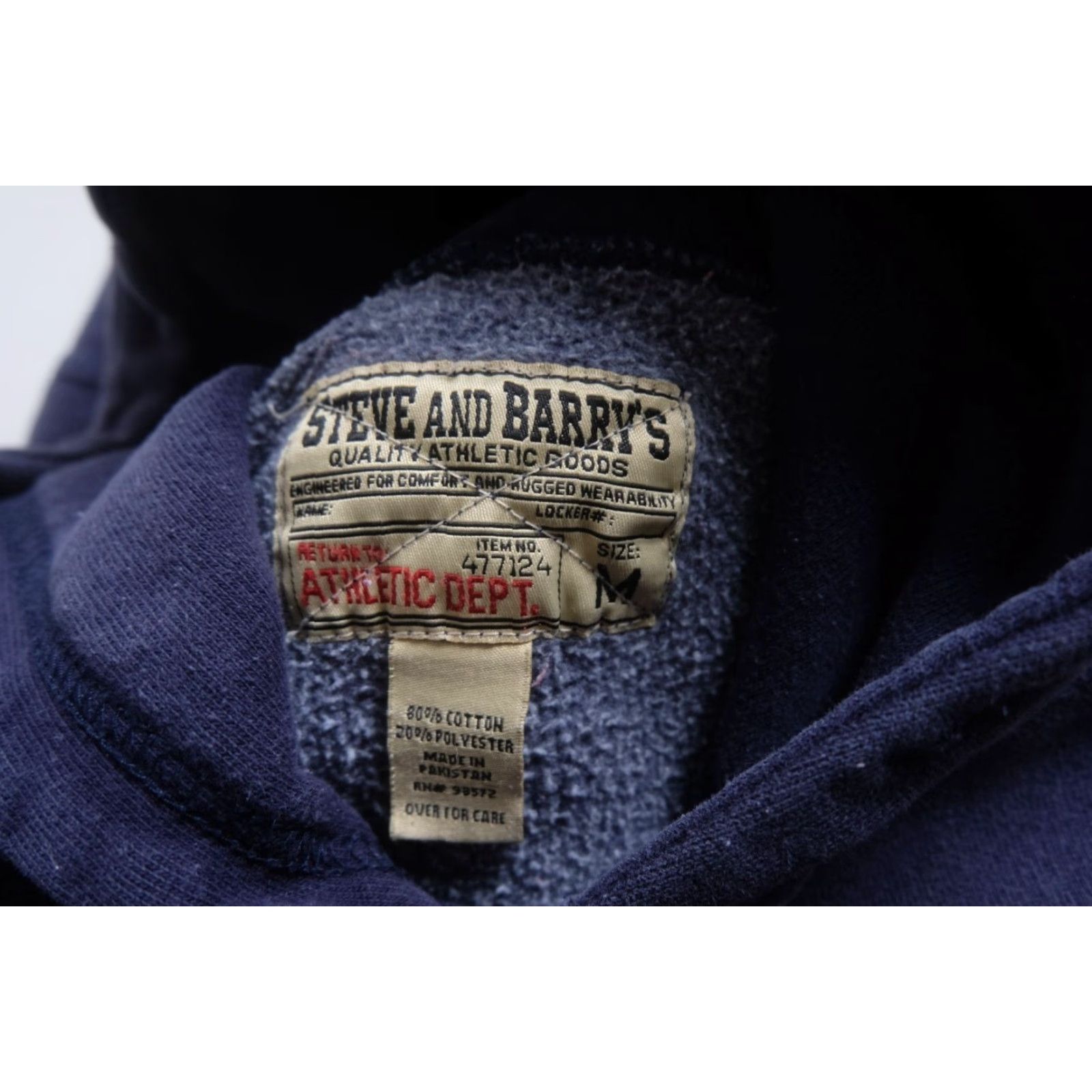 Vintage VINTAGE Steve & Barry's Hoodie Men INTRAMURAL CHAMPS GRAPHIC Football Retro VTG Y2K SZ M Blue Size US M / EU 48-50 / 2 - 6 Thumbnail