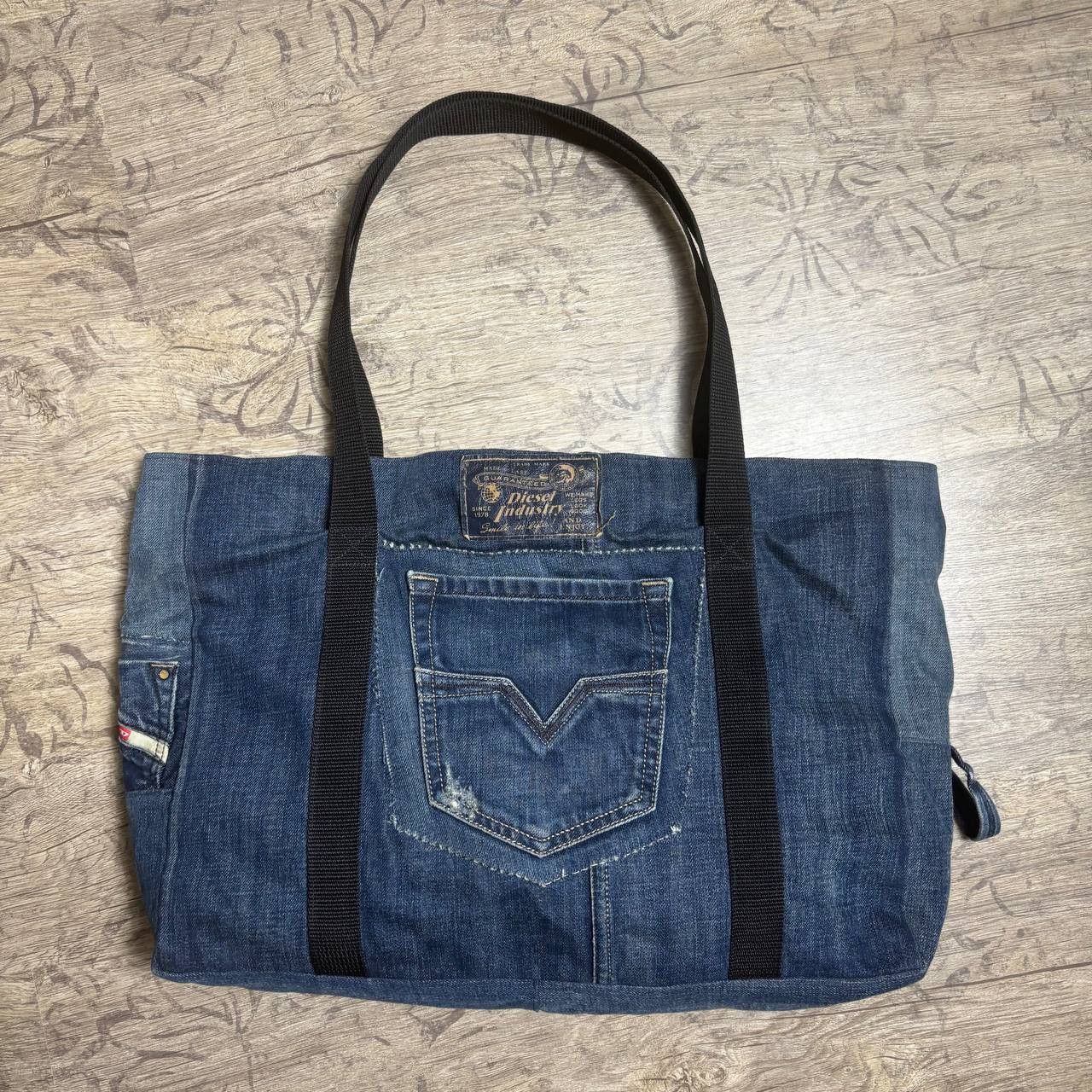 Diesel Vintage Diesel bag y2K RARE Handmade Denim sling Bag Size ONE SIZE - 5 Thumbnail