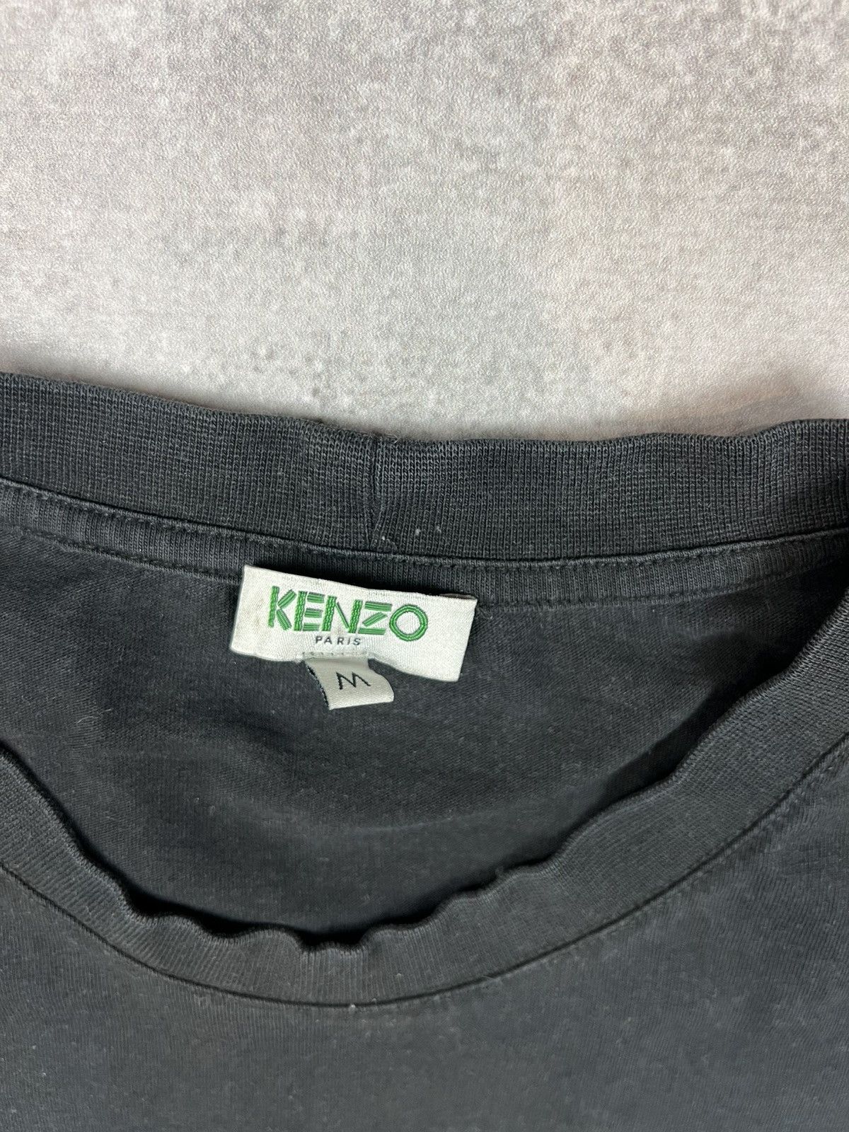 Kenzo Kenzo Mens Black Basic T Shirt Tee Size US M / EU 48-50 / 2 - 3 Thumbnail