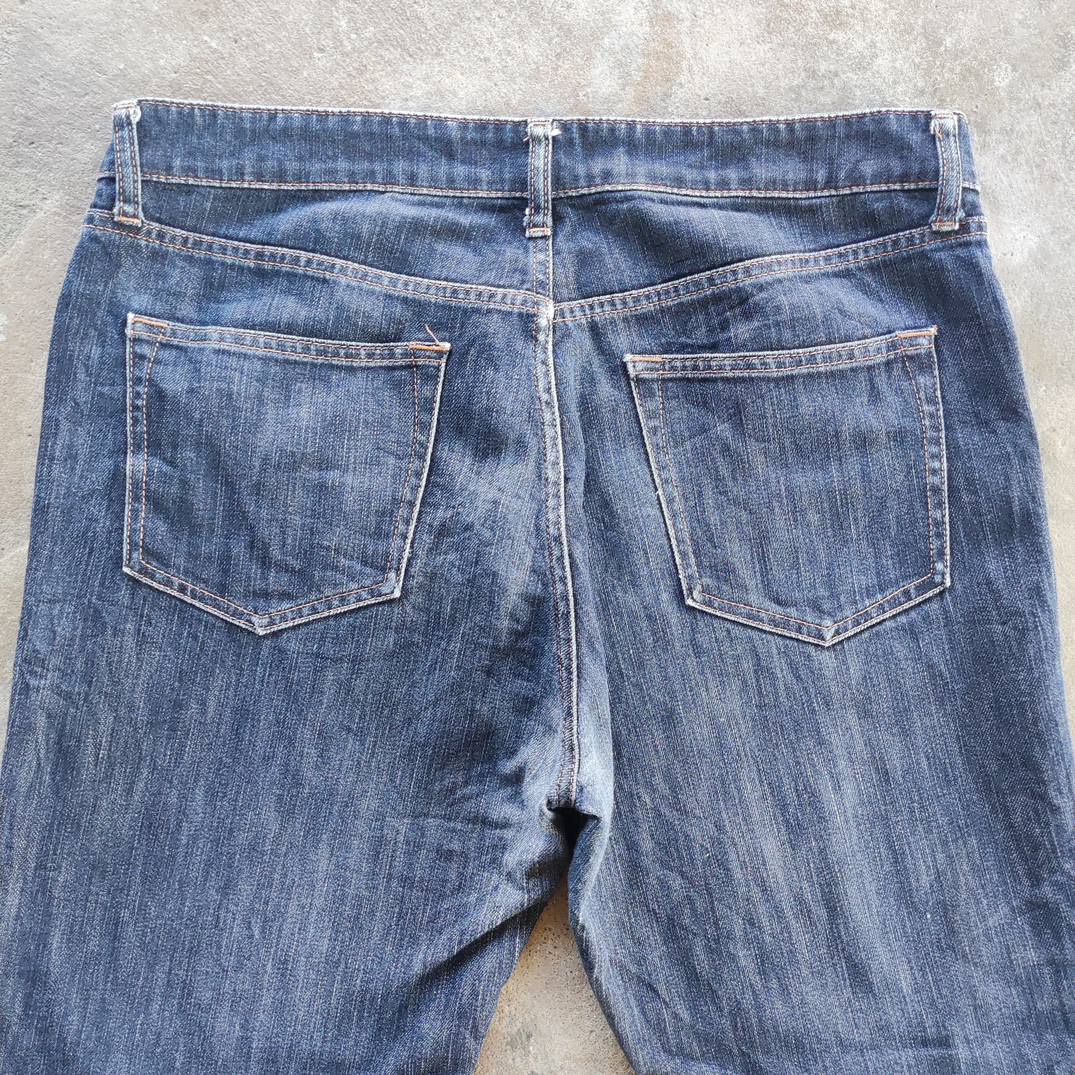 Japanese Brand Vintage Japanese Brand Buggy Jeans Ripped Pants Size US 36 / EU 52 - 10 Thumbnail