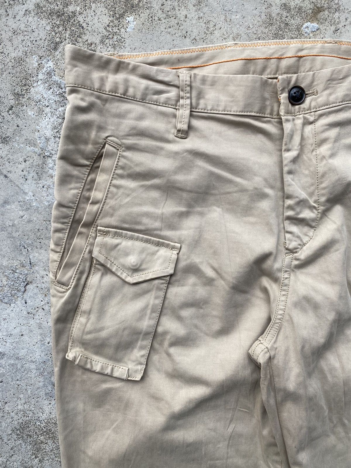Japanese Brand 291295 Homme Cargo Bush Pants Size US 32 / EU 48 - 12 Thumbnail