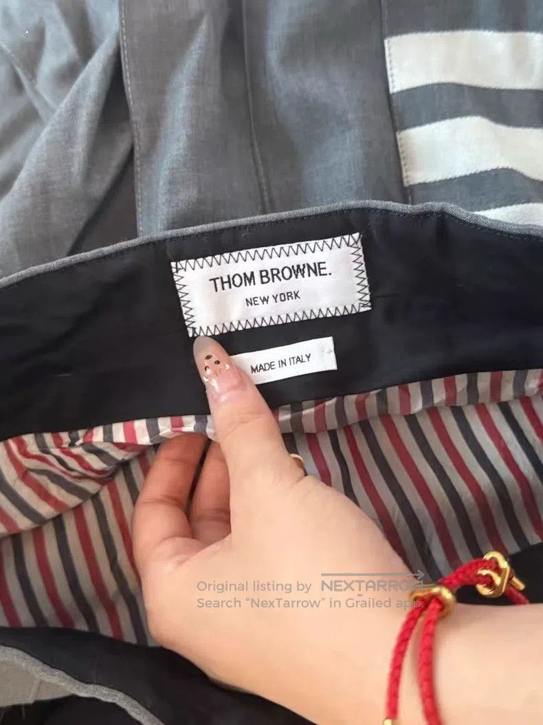 Thom Browne Thom Browne Gray pleated skirt Size 26" / US 2 / IT 38 - 2 Thumbnail