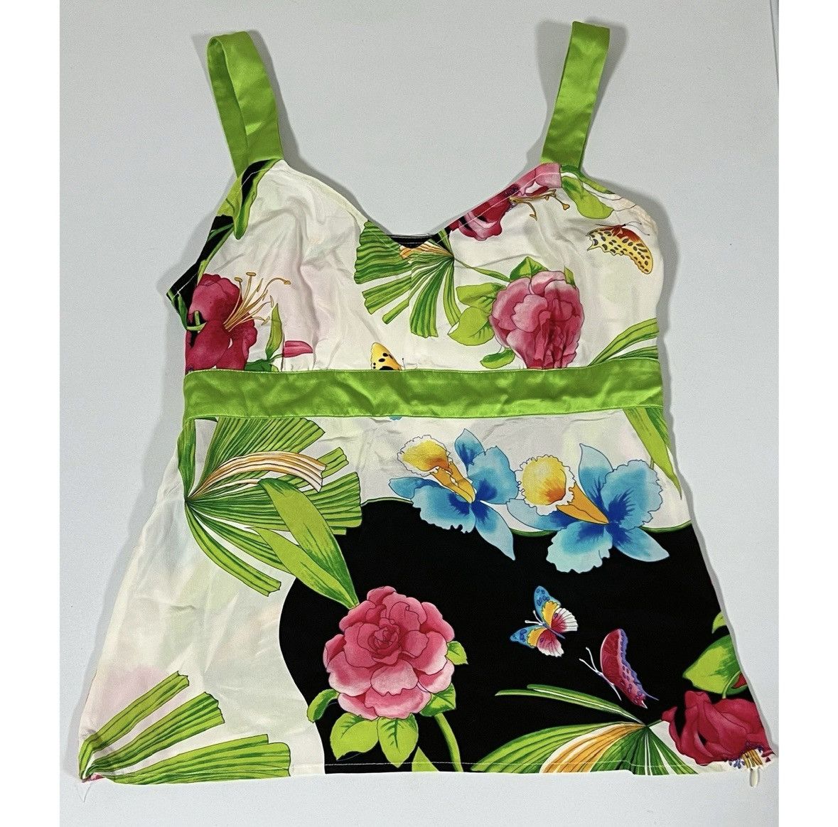 Oliver Spencer Spenser Jeremy Floral Vintage Babydoll Top Blouse Size 8 🌼✨ Size M / US 6-8 / IT 42-44 - 2 Thumbnail