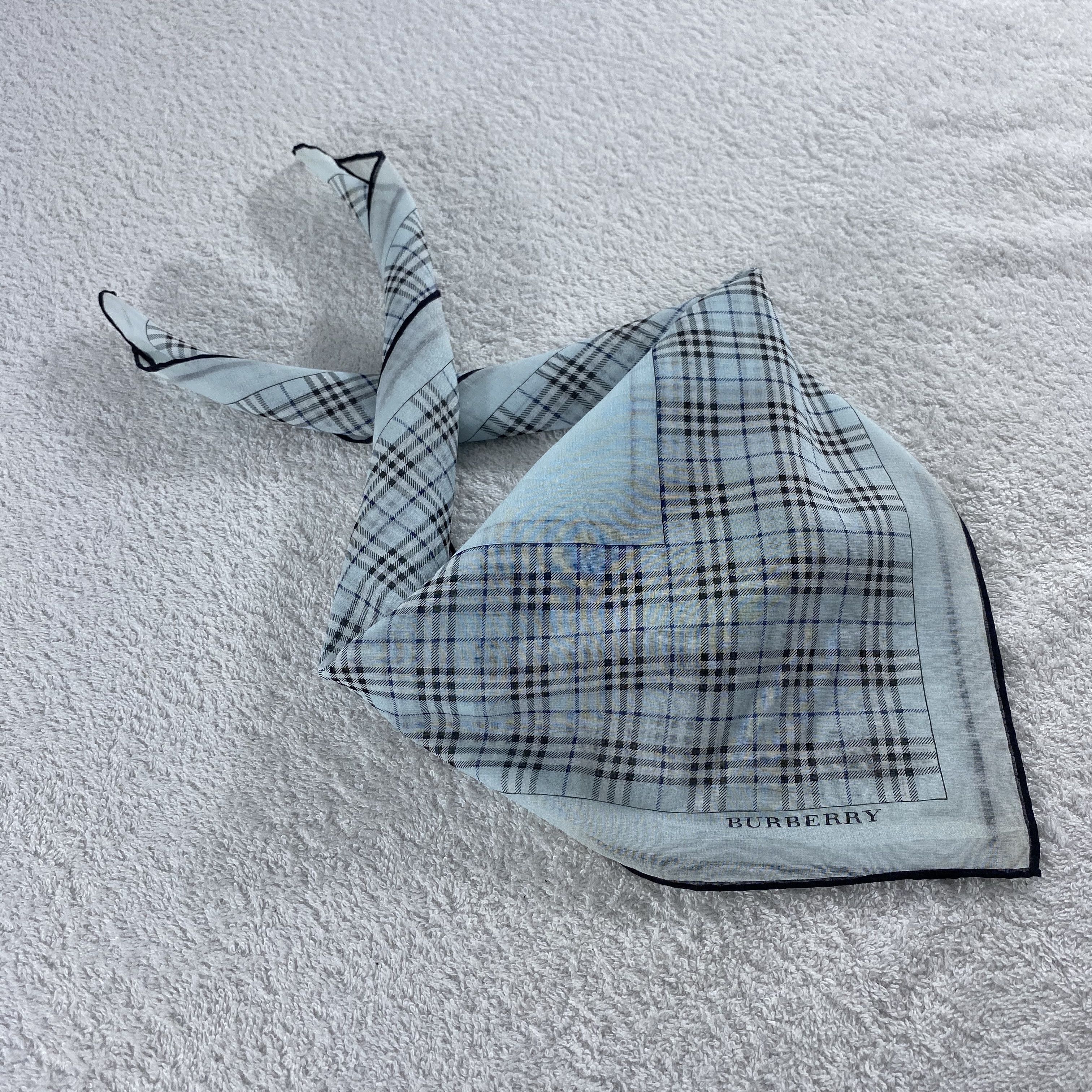 Burberry × Vintage Burberry Handkerchief / Neckerchief / Bandana Size ONE SIZE - 2 Thumbnail