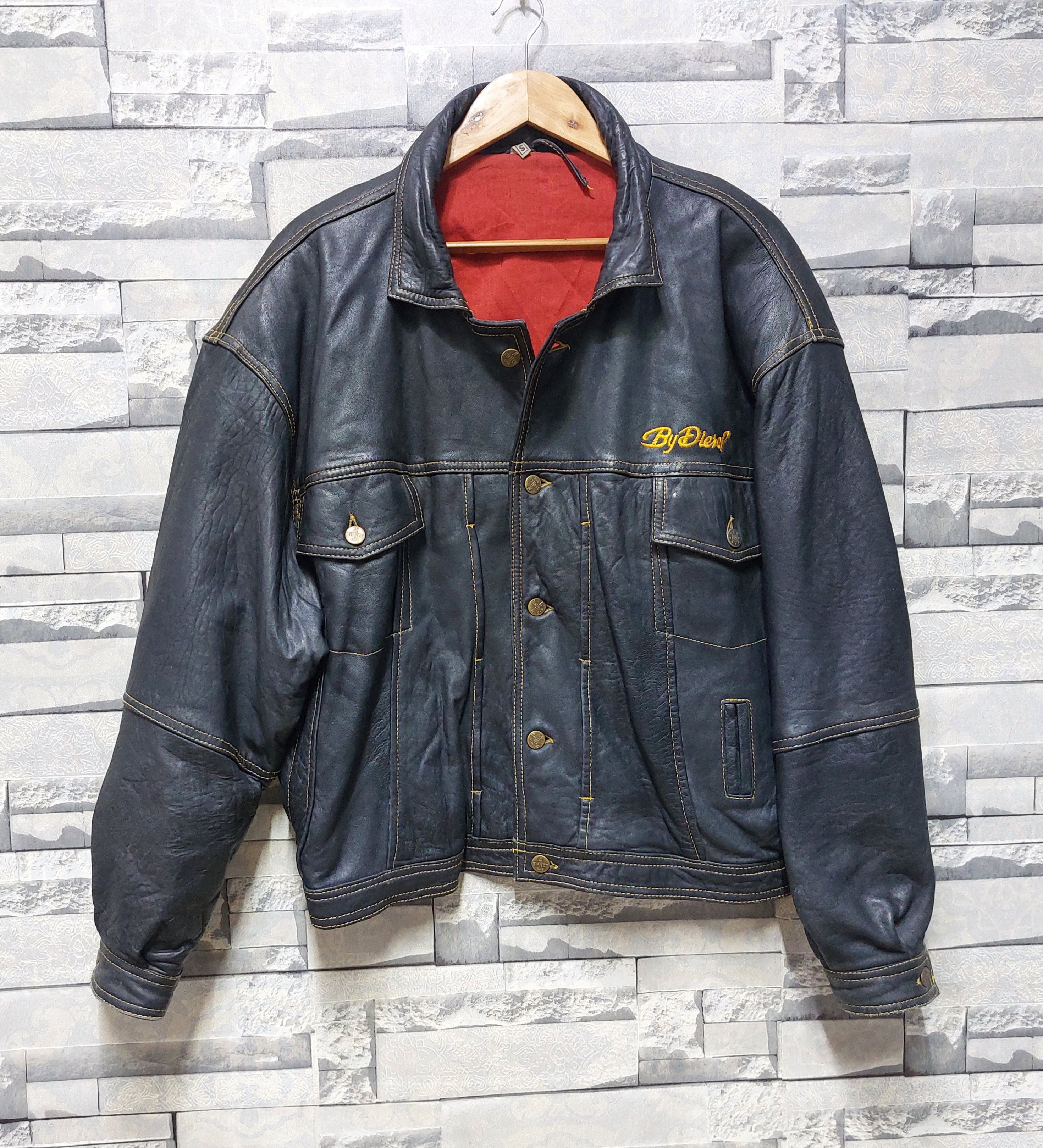 Diesel Diesel Leather jacket Size US M / EU 48-50 / 2 - 2 Thumbnail