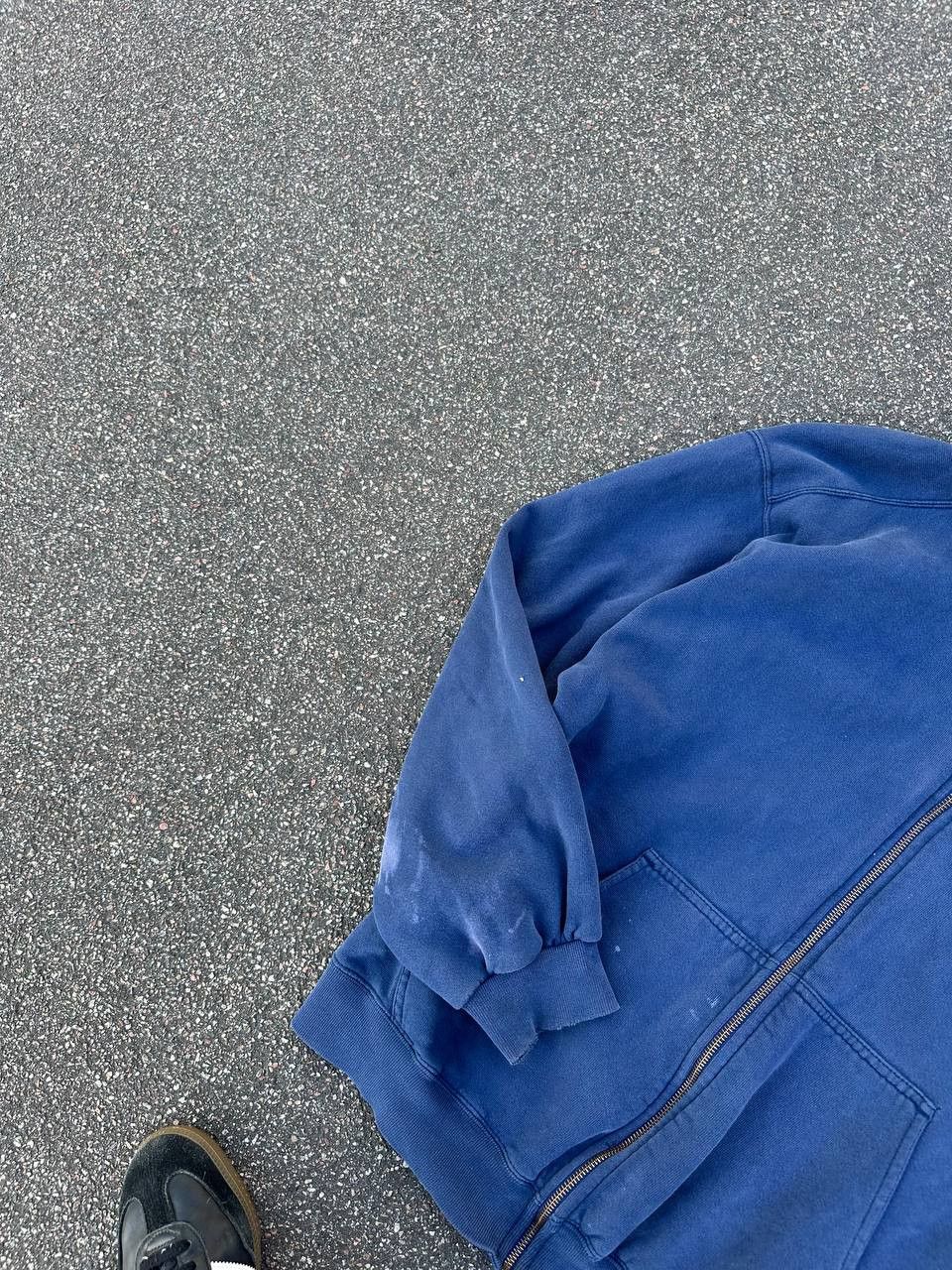 Nike × Vintage Nike Vintage 00s Zip Hoodie Distressed Washed Style Size US M / EU 48-50 / 2 - 6 Thumbnail