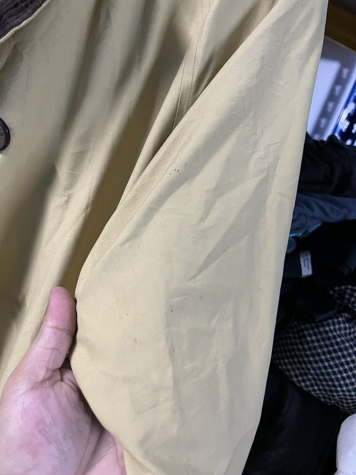 Burberry VINTAGE 90’s BURBERRY TRENCH COAT MADE IN ENGLAND FOR MEN’s Size US S / EU 44-46 / 1 - 7 Thumbnail