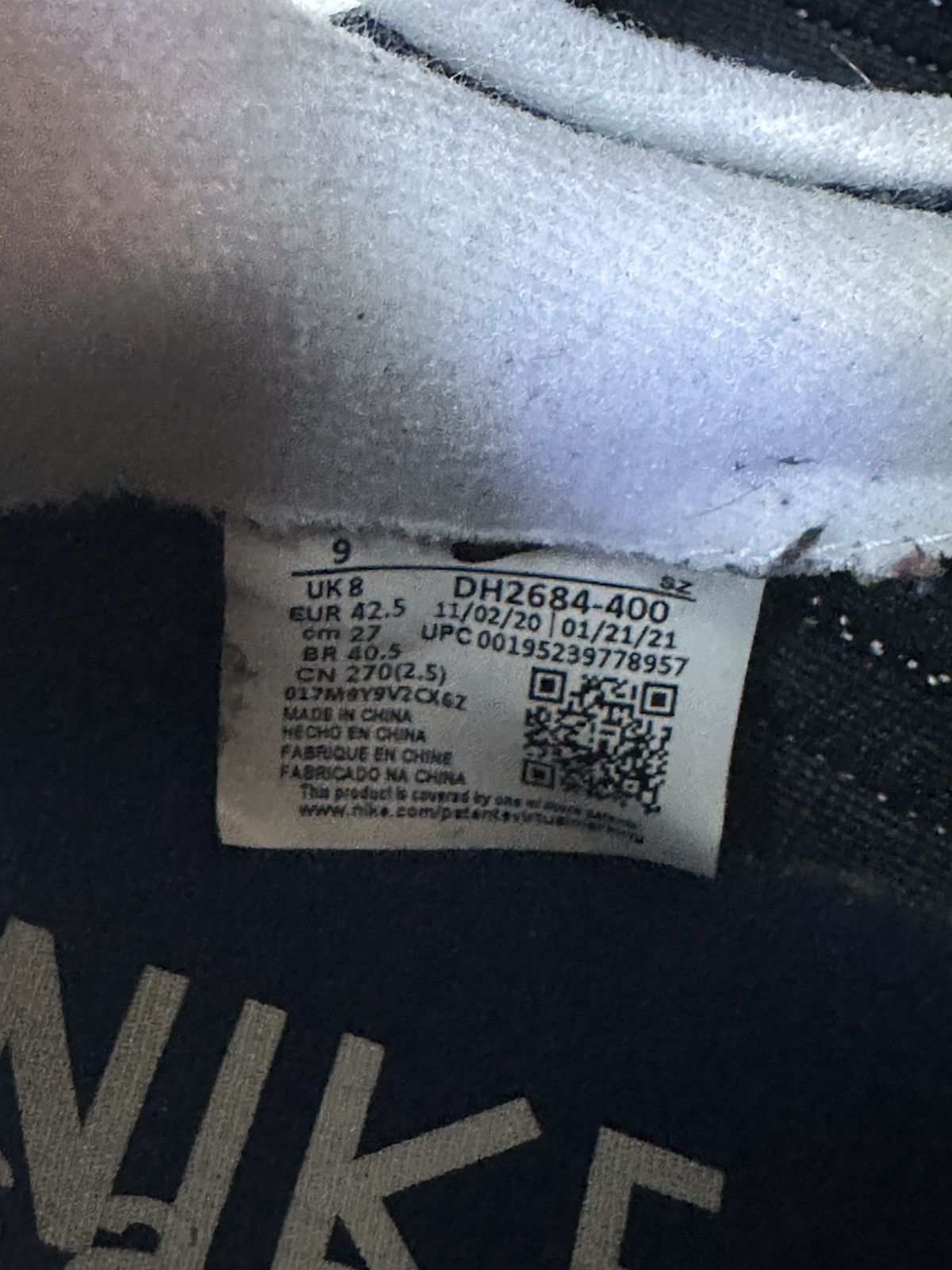 Sacai Nike LD Waffle Sacai Fragment Blue Void Size US 9 / EU 42 - 15 Thumbnail