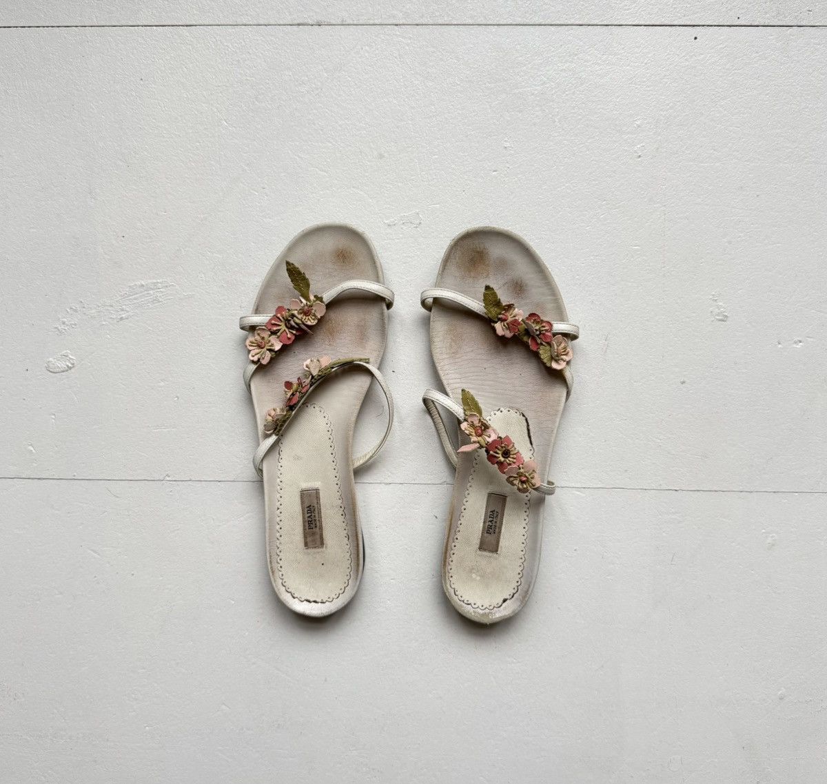 Prada Prada Slip On White Size US 6 / IT 36 - 1 Thumbnail