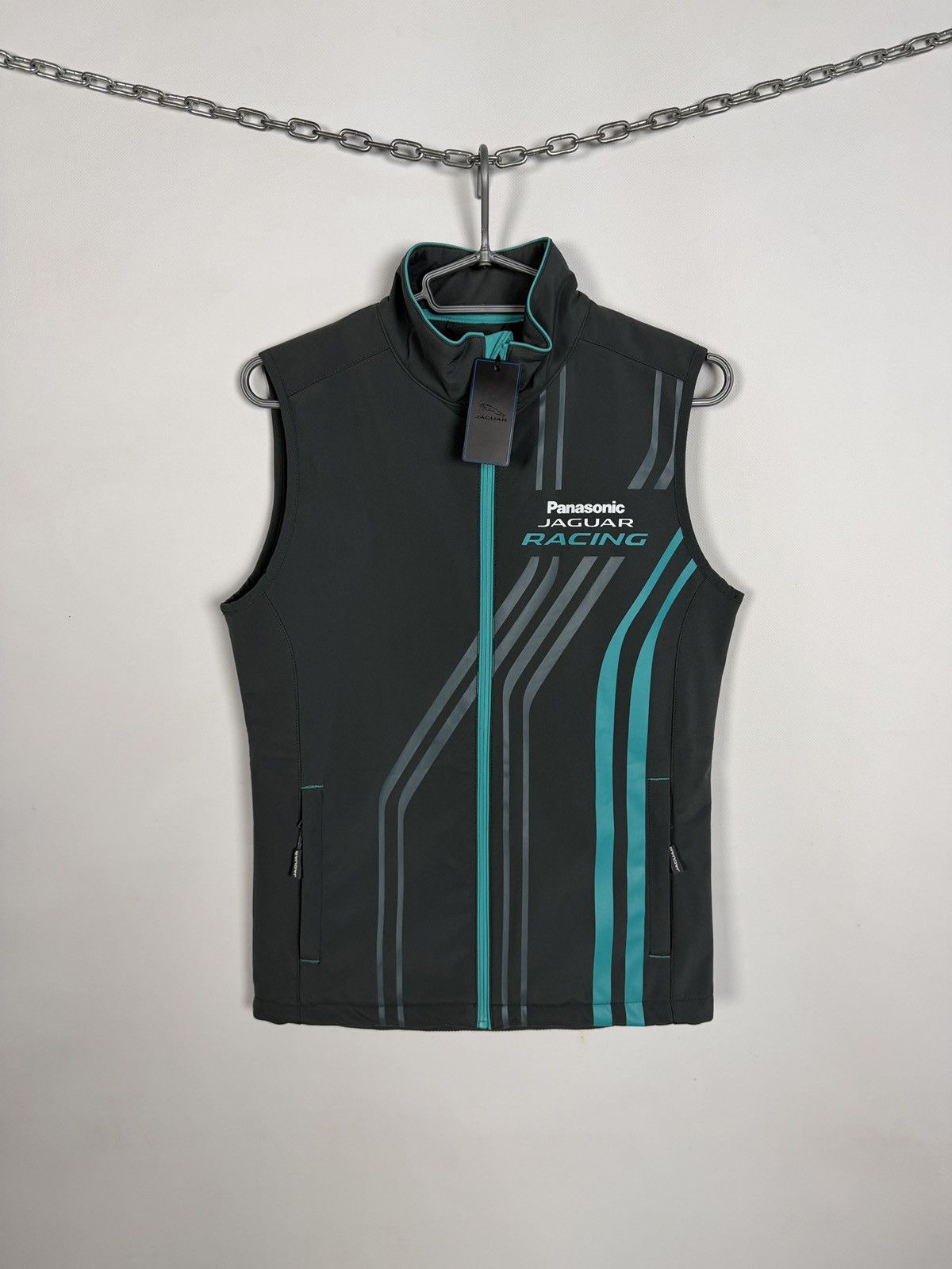 Formula 1 Panasonic Jaguar Racing Vest Big Logo Formula E Size 10 Size M / US 6-8 / IT 42-44 - 2 Thumbnail