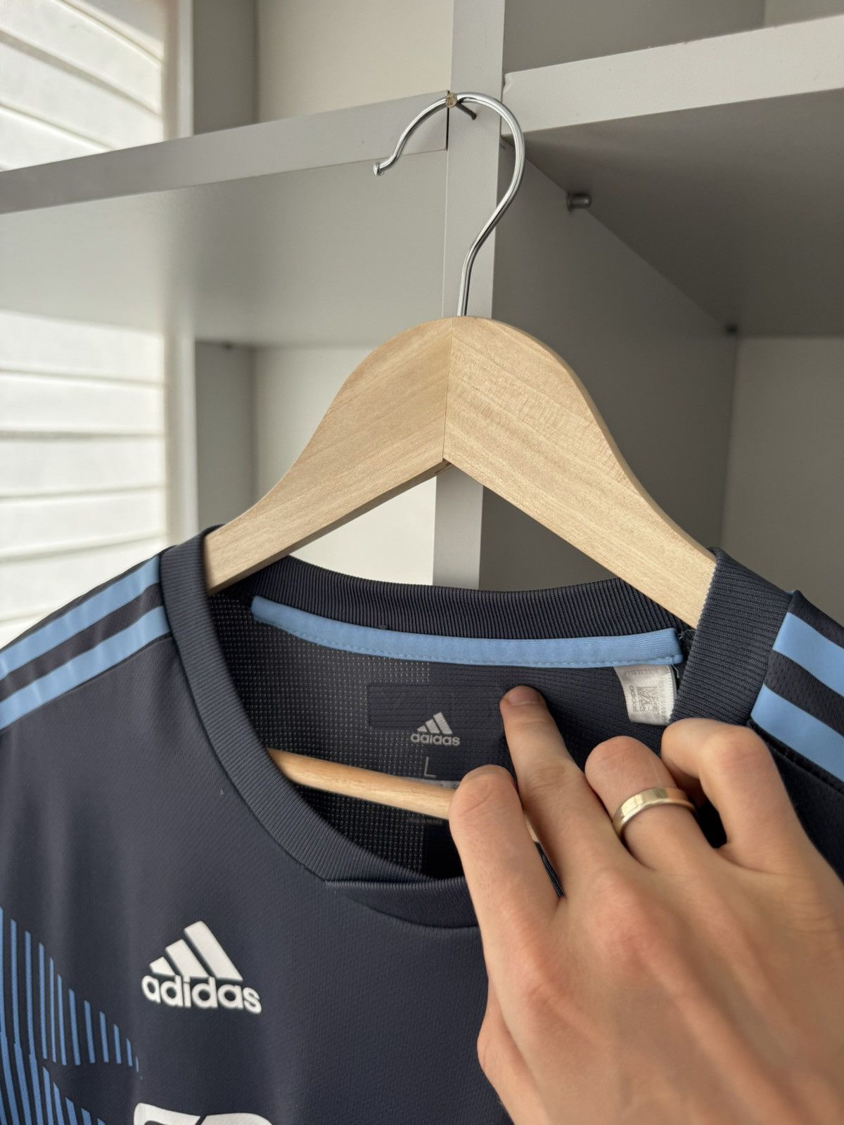Adidas Adidas New York City MLS 2018 Home Jersey CE3261 Size US L / EU 52-54 / 3 - 7 Thumbnail