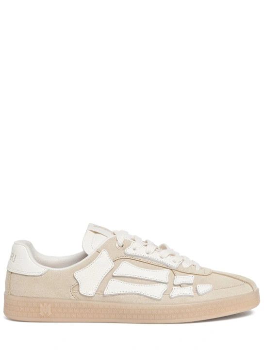 Amiri o1lsvrm0425 Pacific Bones Low Sneakers in Beige Size US 9 / EU 42 - 1 Thumbnail