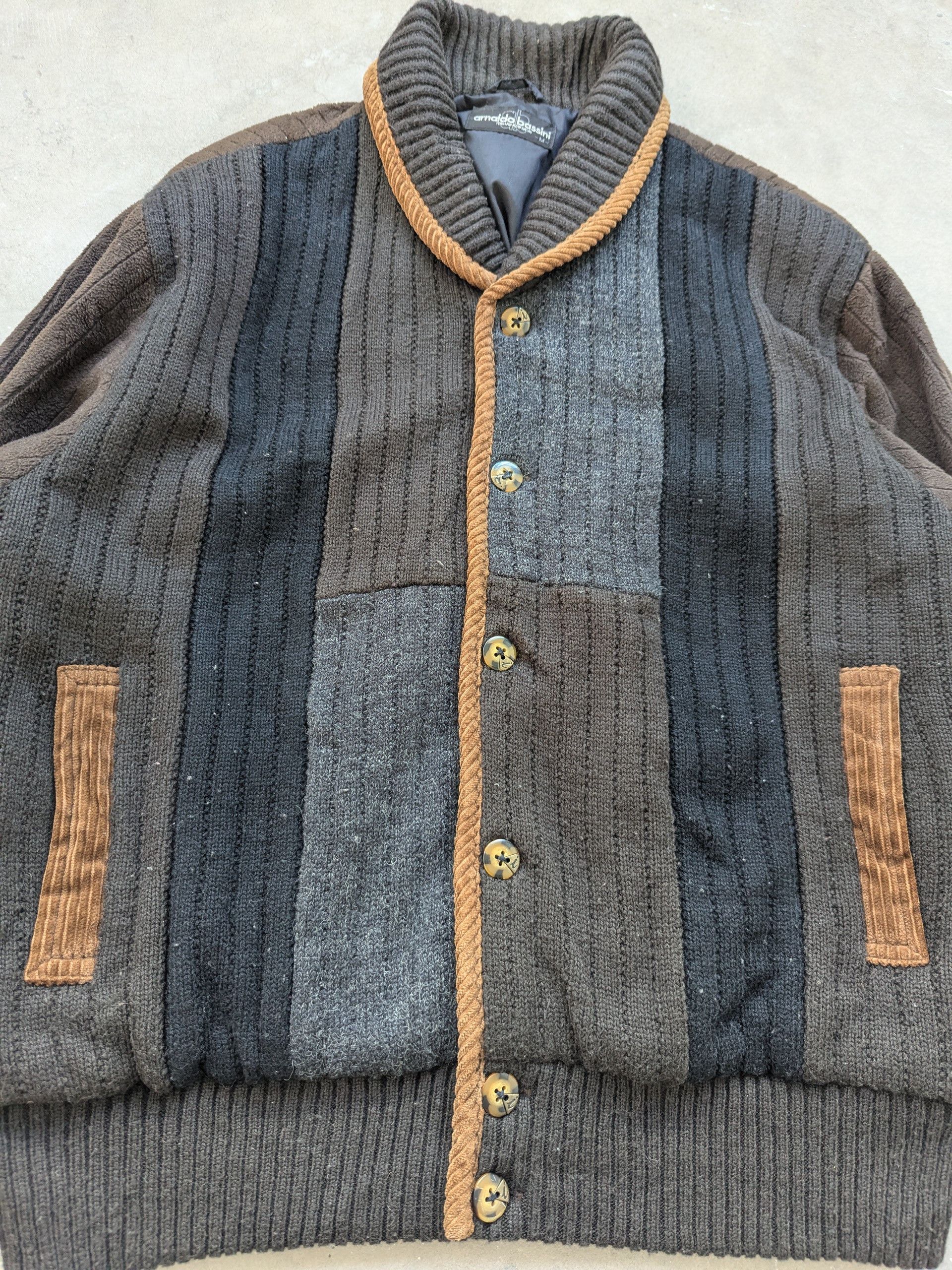 Vintage Vintage Wool Cardigan Jacket Corduroy Style Size US M / EU 48-50 / 2 - 7 Thumbnail