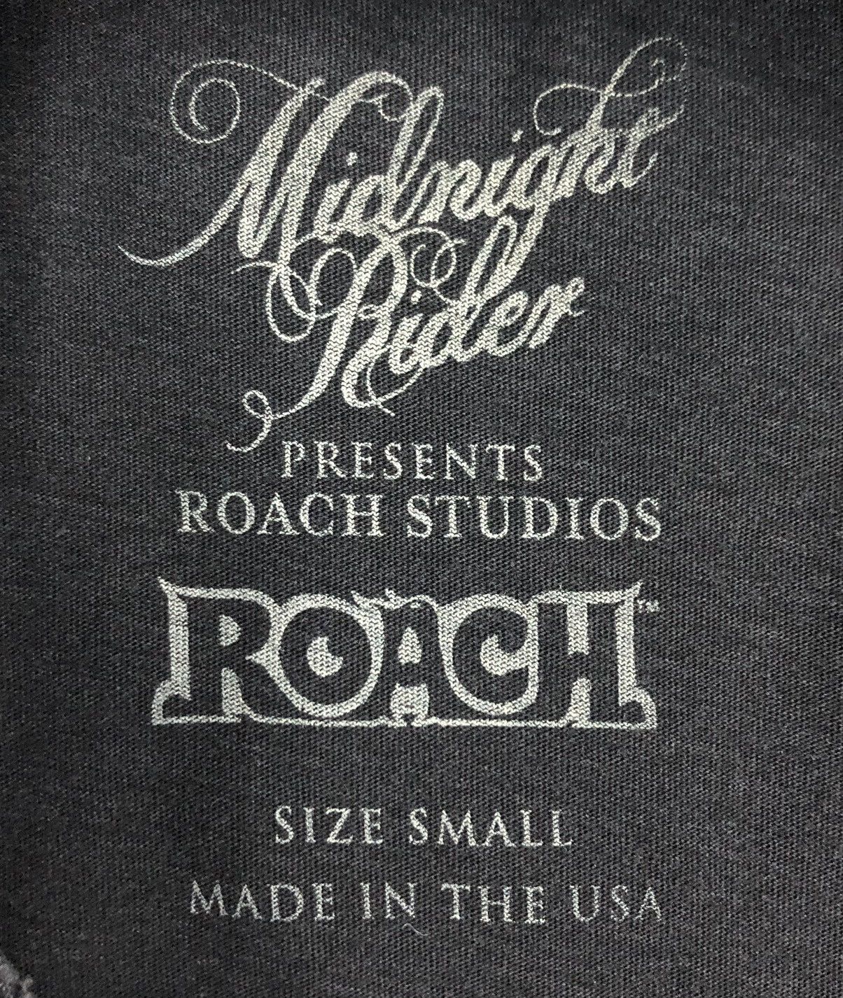 Vintage Midnight Rider Presents Roach Studios Made In Usa T-Shirt Size US S / EU 44-46 / 1 - 10 Thumbnail