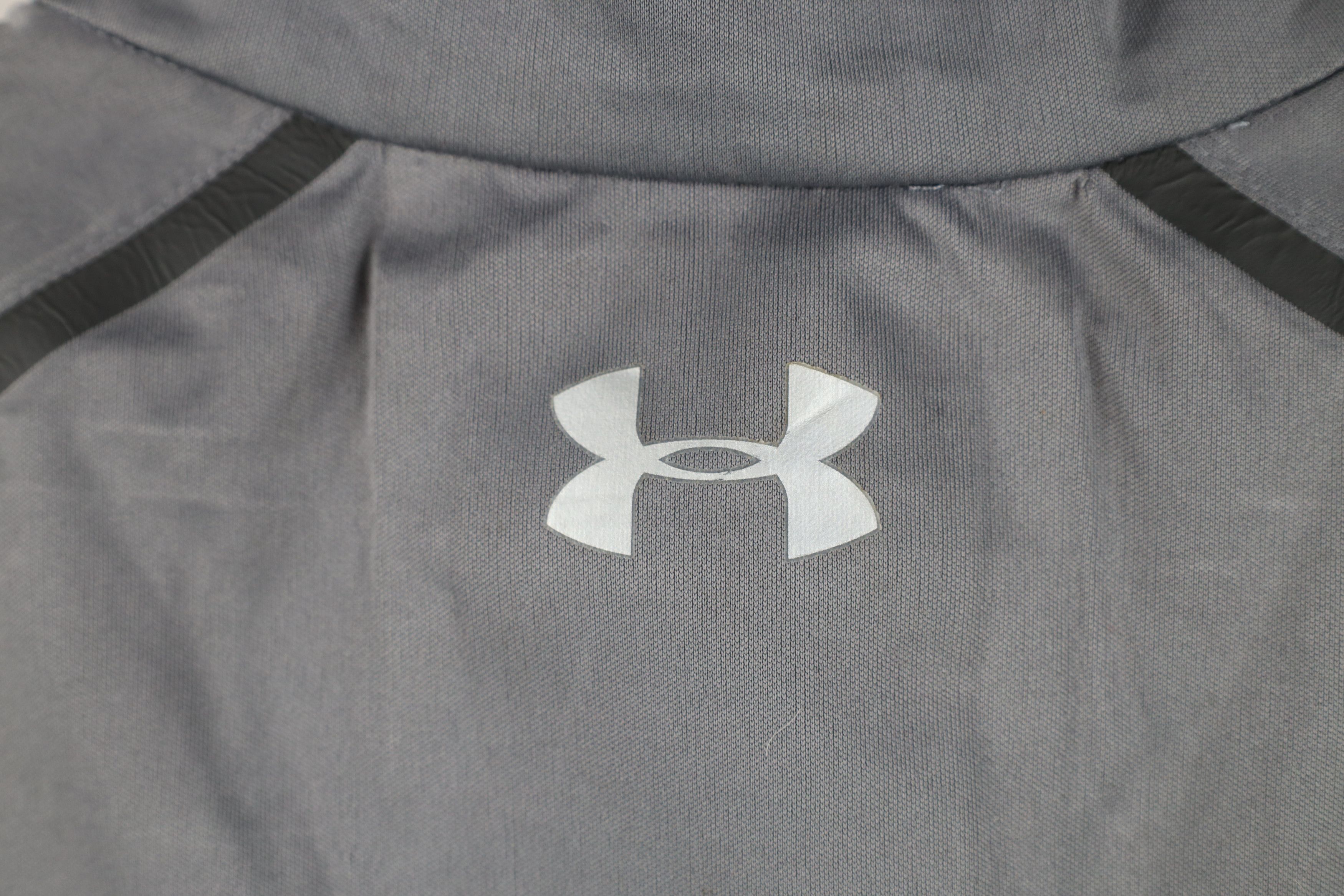 Under Armour Under Armour Storm Distressed Full Zip Rain Jacket Coat Gray Size US M / EU 48-50 / 2 - 12 Thumbnail