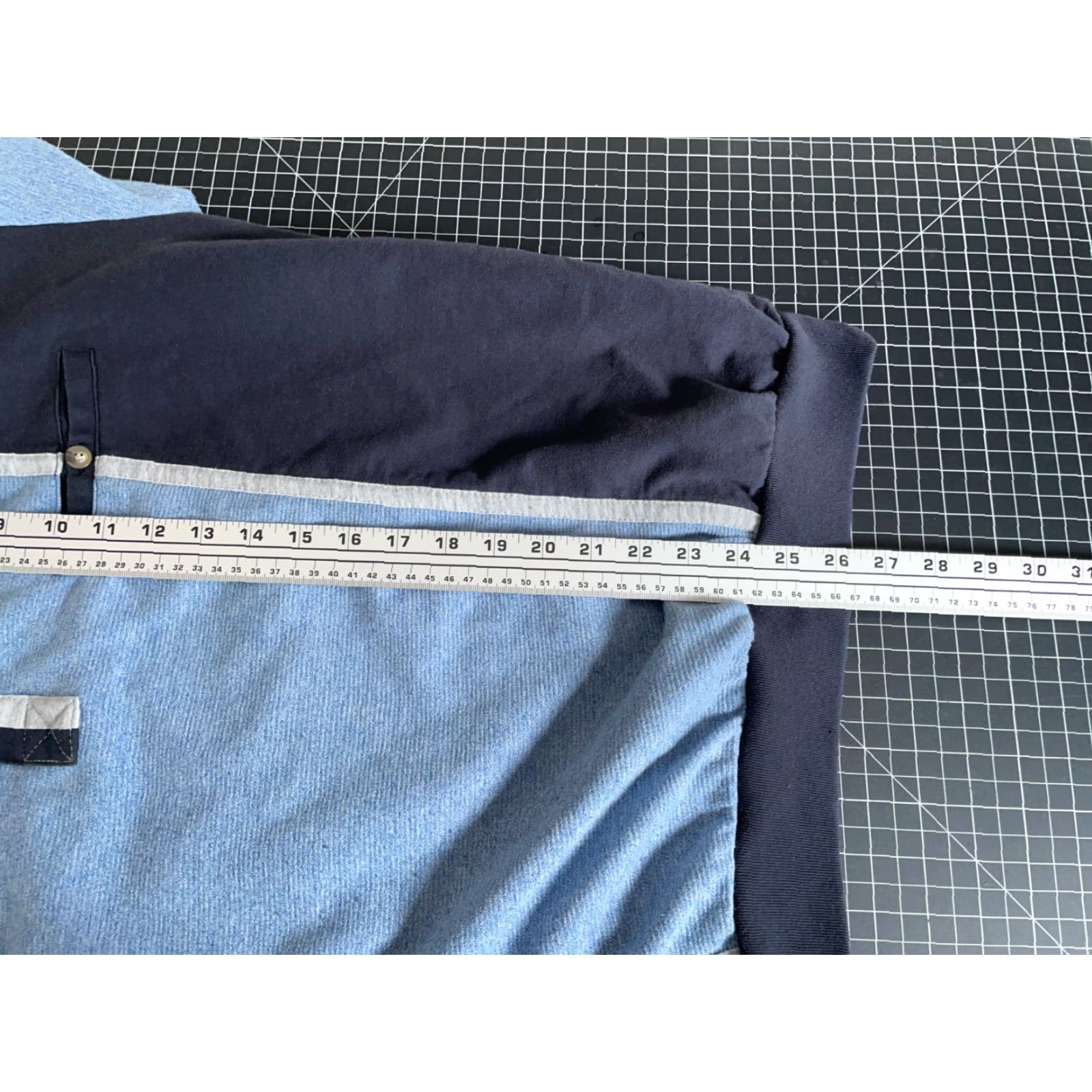 Vintage VINTAGE LD Sport International Polo Shirt Mens 2XL XL Striped Long Sleeve Beige Blue 90s 80s Dad Retro Heavyweight Casual Shirt Size US XL / EU 56 / 4 - 6 Thumbnail