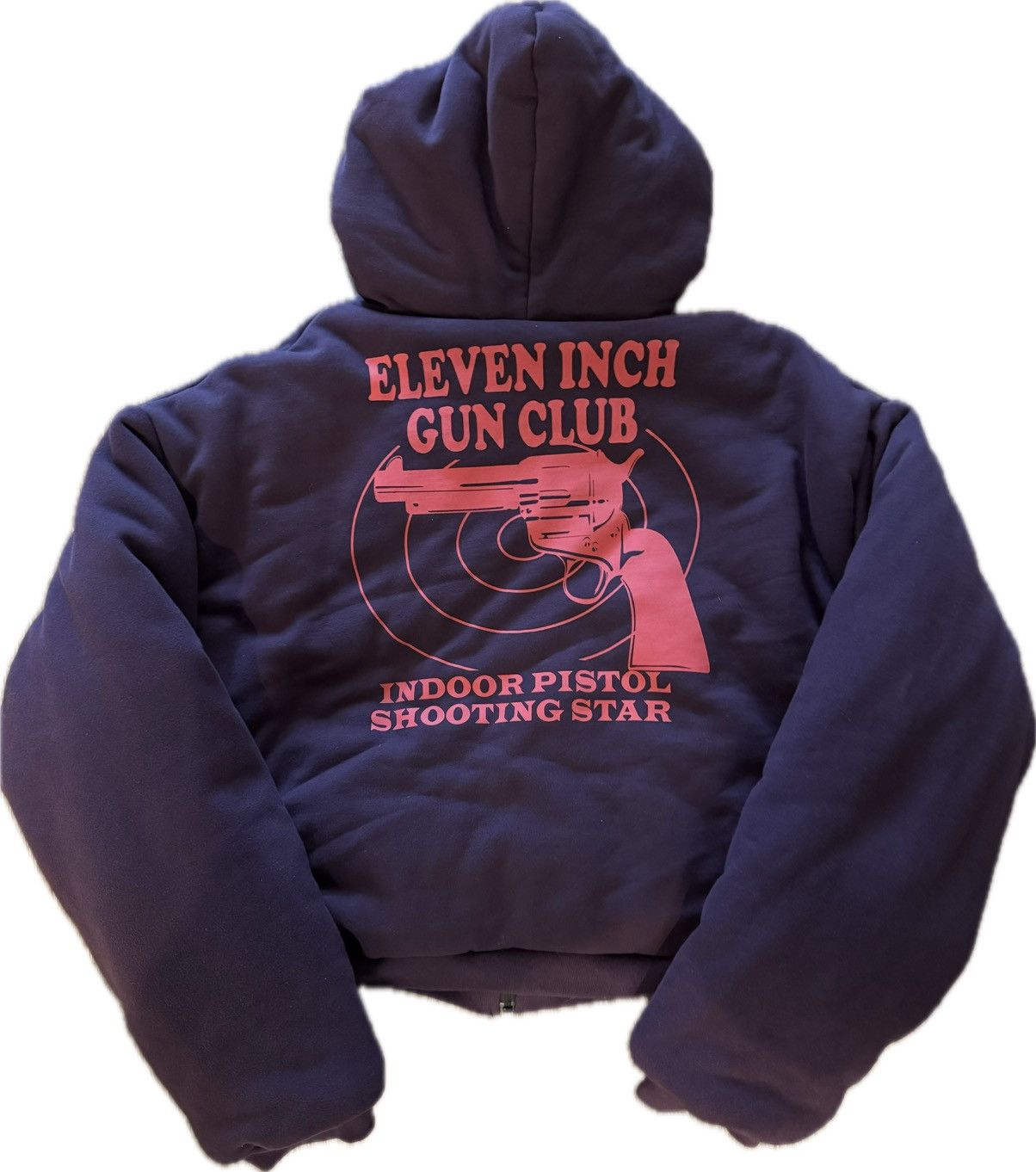 VETEMENTS AW16 REVERSIBLE TFD X 11 INCH GUN CLUB HOODIE
