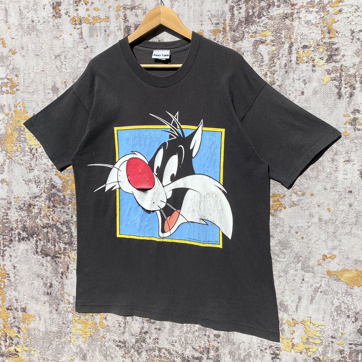 Warner Bros Vintage Sylvester Looney Tunes Shirt©️1995 Warner Bros Size US L / EU 52-54 / 3 - 3 Thumbnail