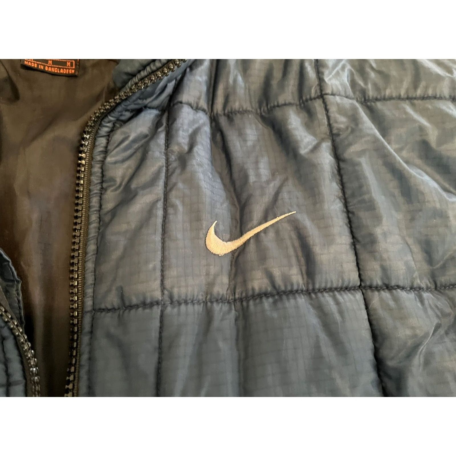 Nike VINTAGE Nike ACG Quilted Puffer Jacket Mens M Blue Thermal Down Primaloft Nylon Nylon Quilted 2 Medium Size US M / EU 48-50 / 2 - 4 Thumbnail