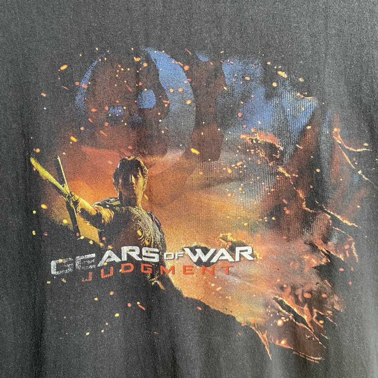 Playstation Thrashed Faded Vintage Y2K Gears Of War Games ERD GRUNGE TEE Size US L / EU 52-54 / 3 - 3 Thumbnail