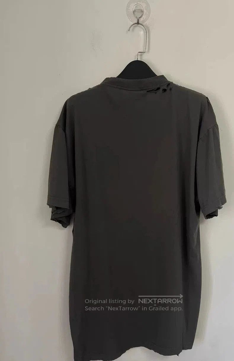 Balenciaga Balenciaga 25 Human Being Gray Tee. Size US XS / EU 42 / 0 - 2 Thumbnail